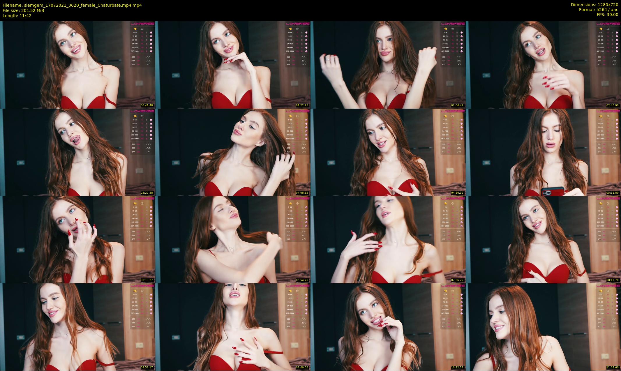 slemgem — 12 minute Chaturbate couple cam show recording, 720p, Jul 17, 2021