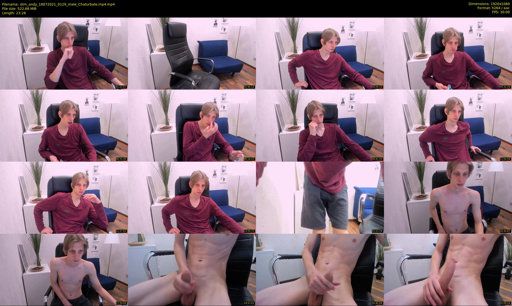 slim_andy — 24 minute Chaturbate male cam show recording, 1080p, Jul 18, 2021