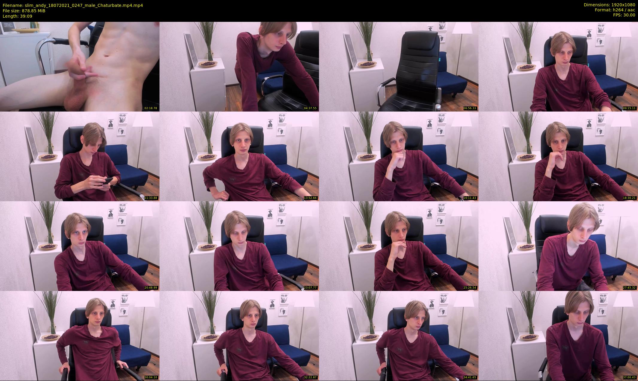 slim_andy — 40 minute Chaturbate male cam show recording, 1080p, Jul 18, 2021
