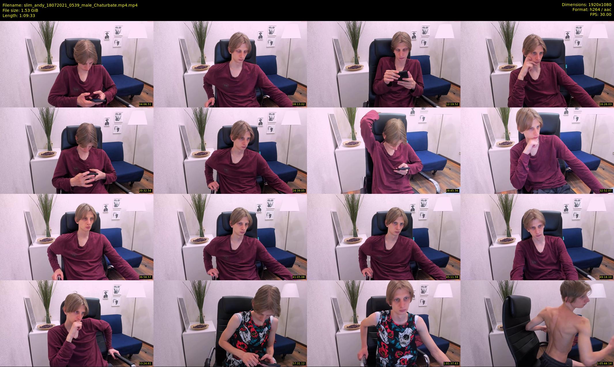 slim_andy — 70 minute Chaturbate male cam show recording, 1080p, Jul 18, 2021
