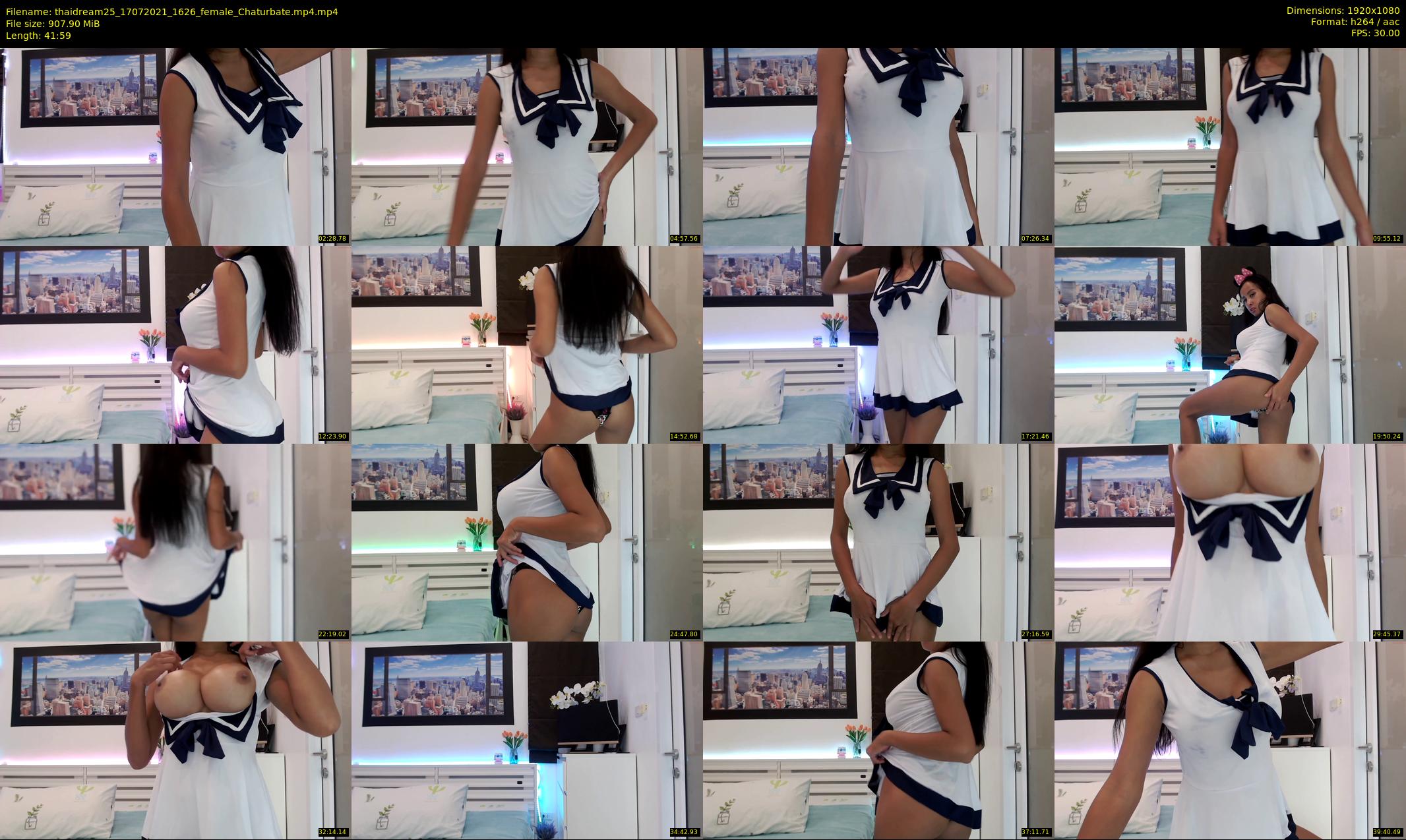 thaidream25 — 42 minute Chaturbate female cam show recording, 1080p, Jul 17, 2021