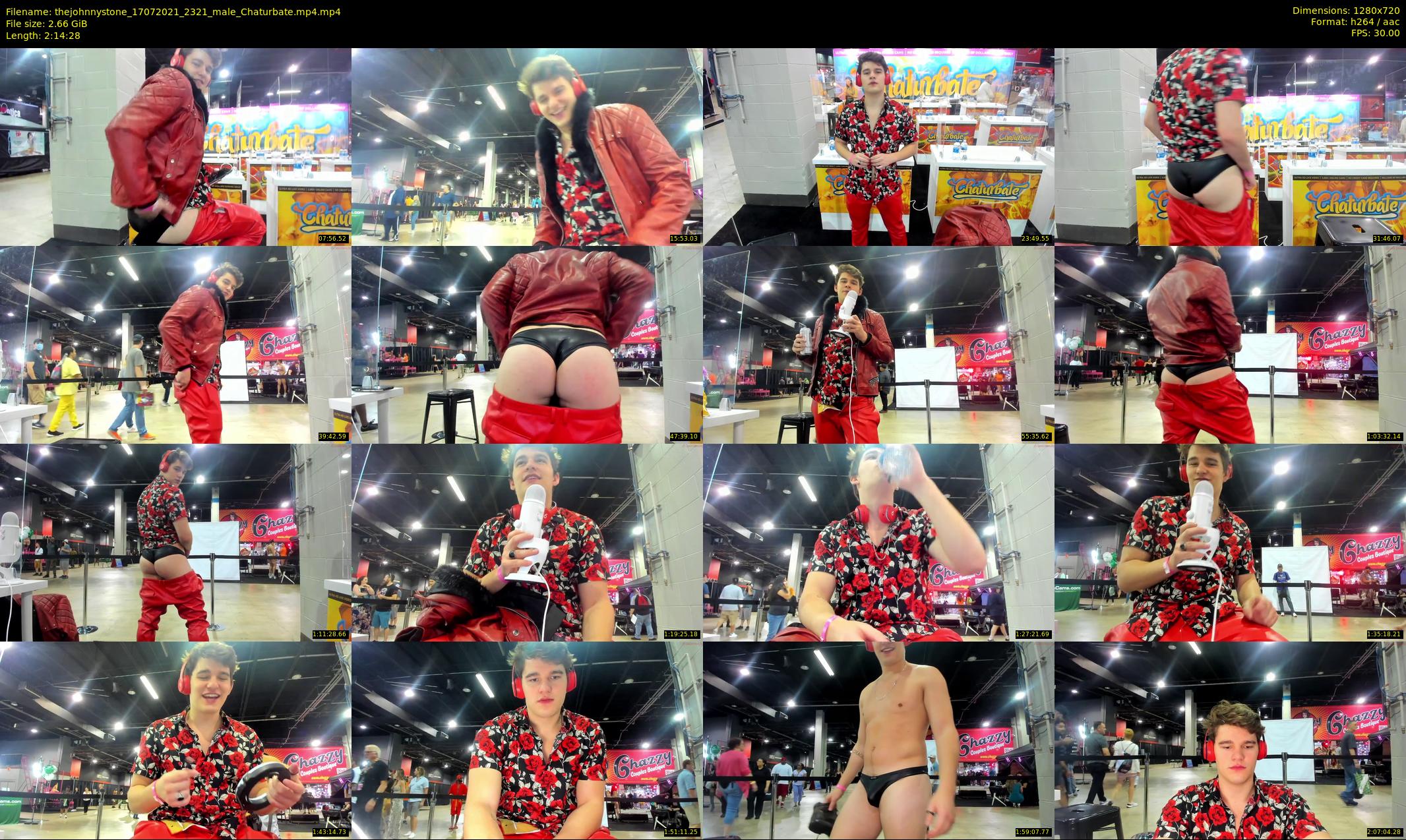 thejohnnystone — 135 minute Chaturbate male cam show recording, 720p, Jul 17, 2021