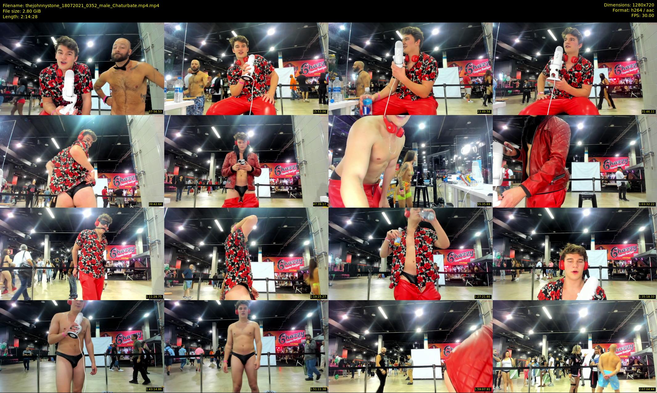 thejohnnystone — 135 minute Chaturbate male cam show recording, 720p, Jul 18, 2021