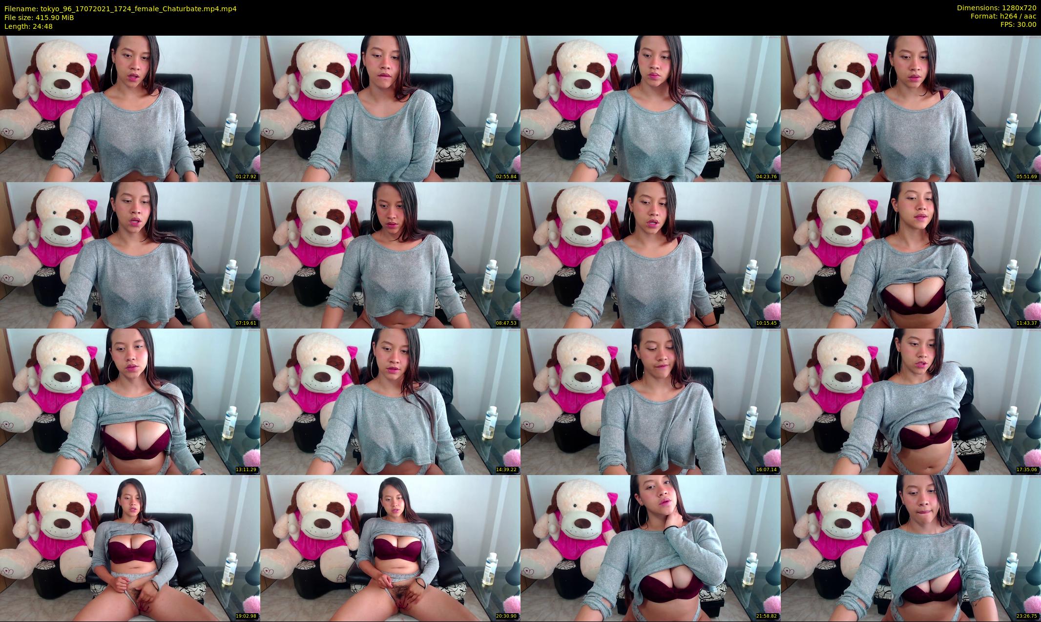 tokyo_96 — 25 minute Chaturbate female cam show recording, 720p, Jul 17, 2021