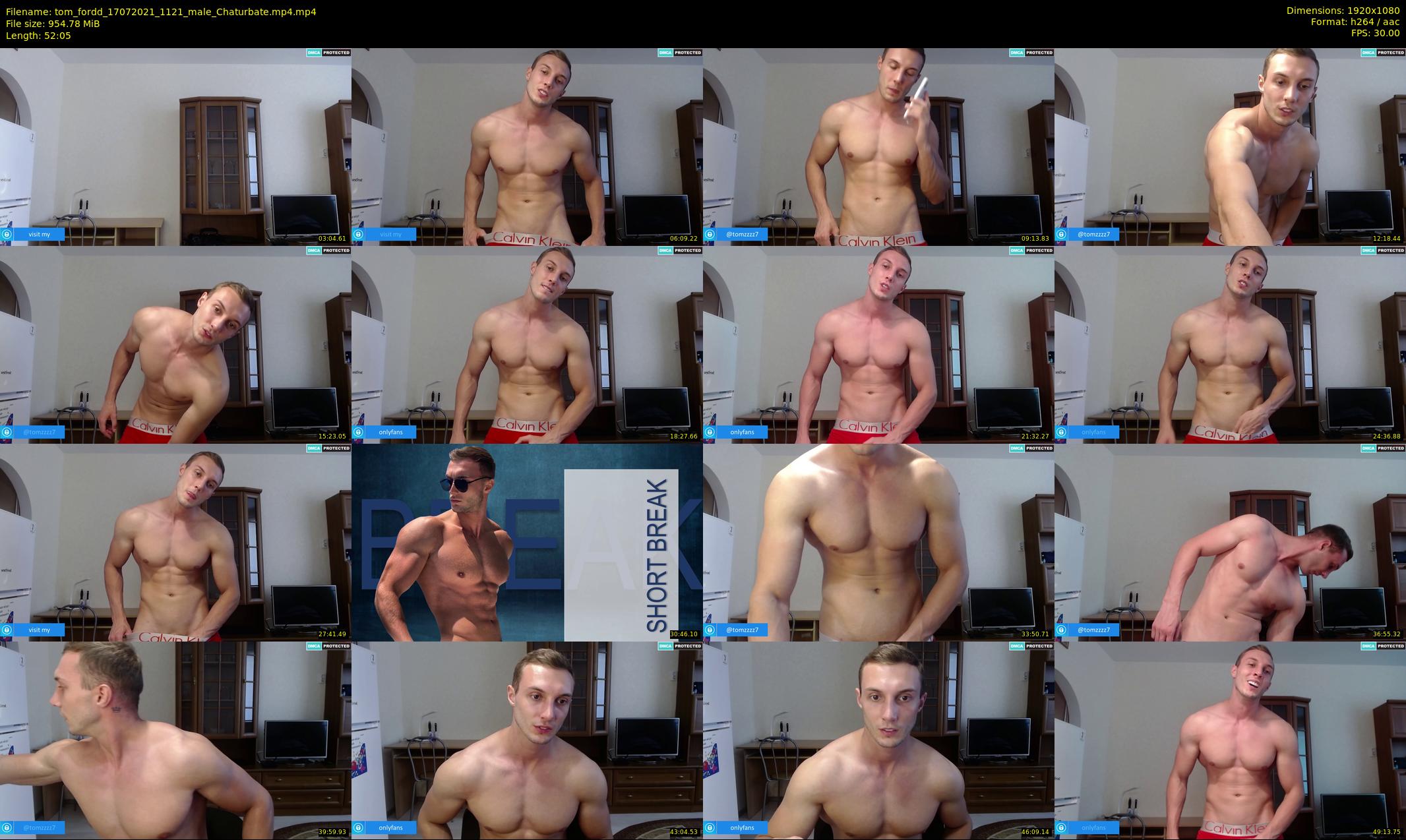 tom_fordd — 53 minute Chaturbate male cam show recording, 1080p, Jul 17, 2021