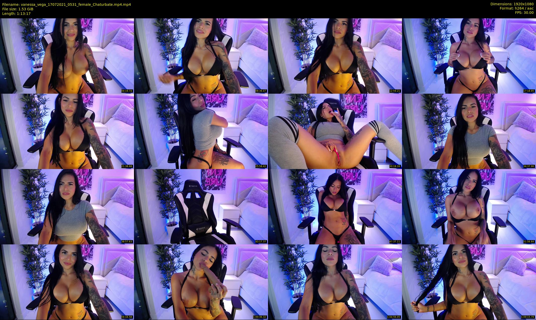 vanessa_vega — 74 minute Chaturbate female cam show recording, 1080p, Jul 17, 2021