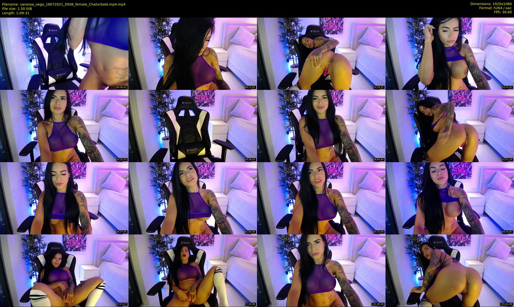 vanessa_vega — 70 minute Chaturbate female cam show recording, 1080p, Jul 18, 2021