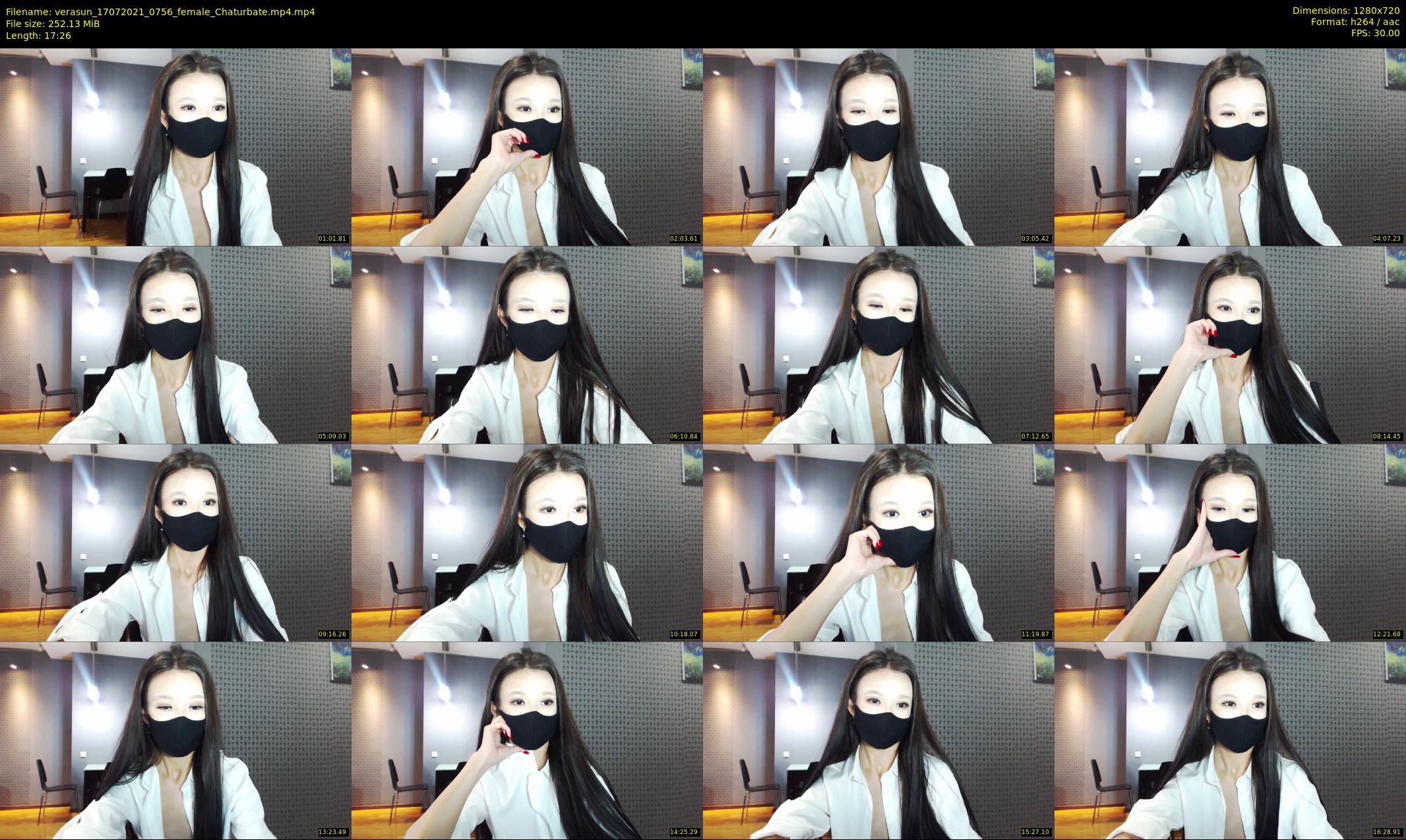 verasun — 18 minute Chaturbate female cam show recording, 720p, Jul 17, 2021