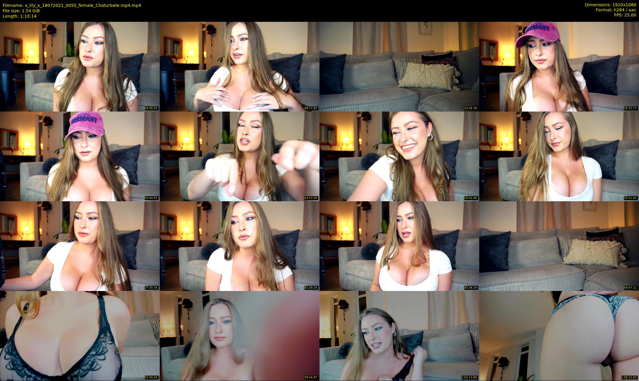 x_lily_x — 71 minute Chaturbate female cam show recording, 1080p, Jul 18, 2021