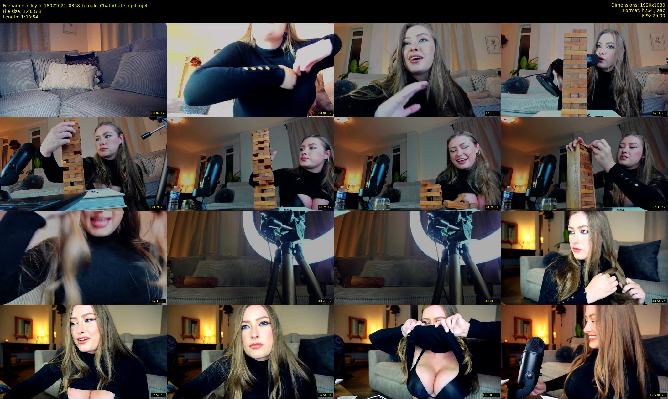 x_lily_x — 69 minute Chaturbate female cam show recording, 1080p, Jul 18, 2021