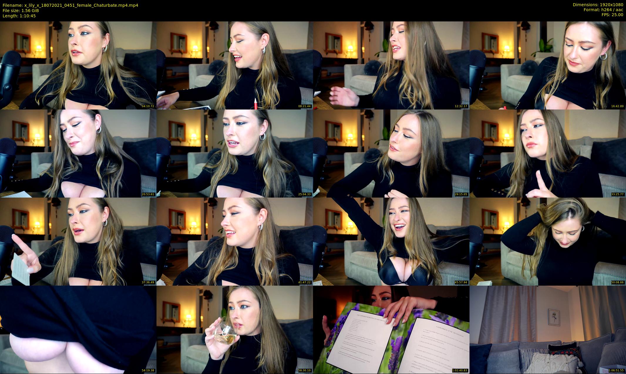 x_lily_x — 71 minute Chaturbate female cam show recording, 1080p, Jul 18, 2021