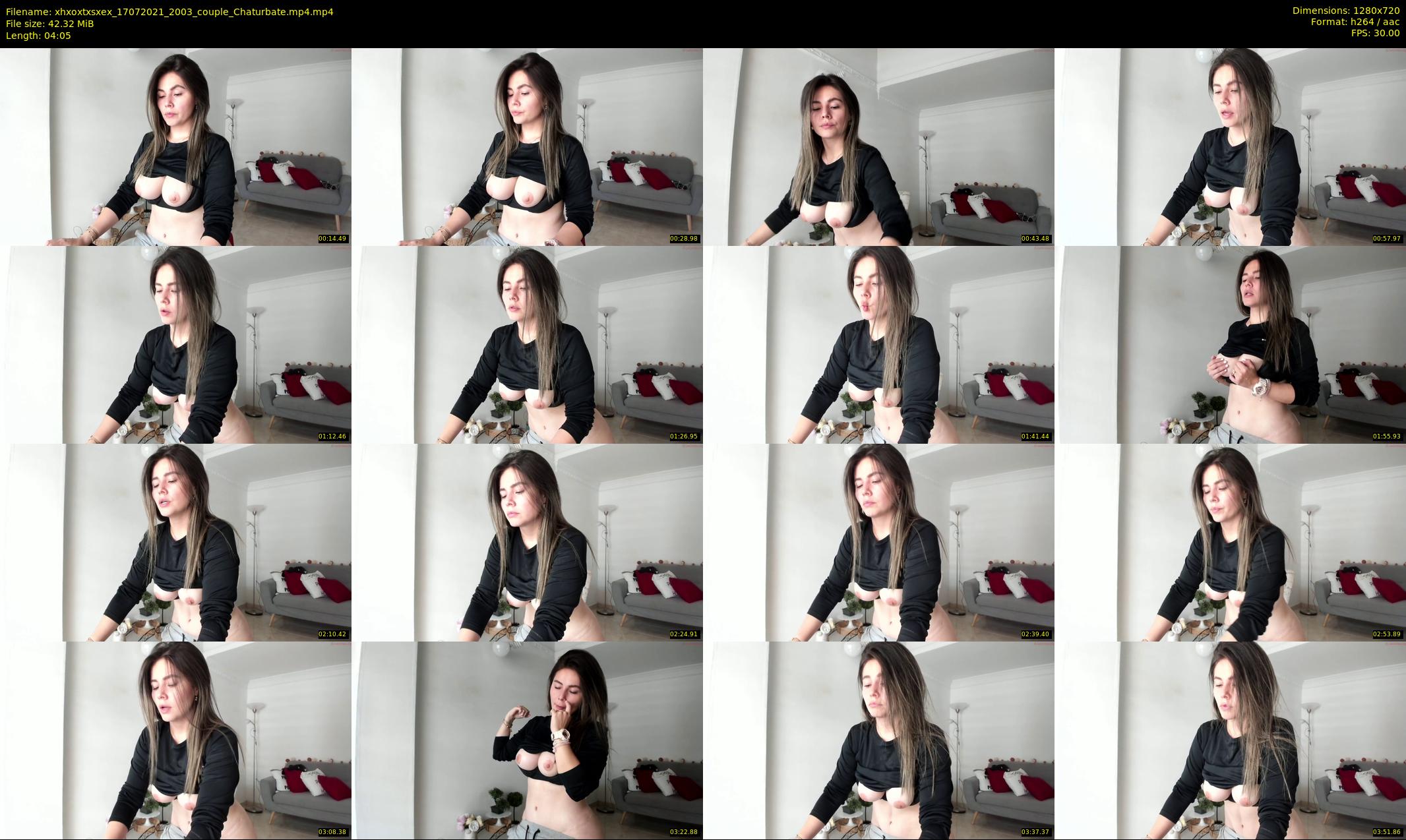 xhxoxtxsxex — 5 minute Chaturbate couple cam show recording, 720p, Jul 17, 2021