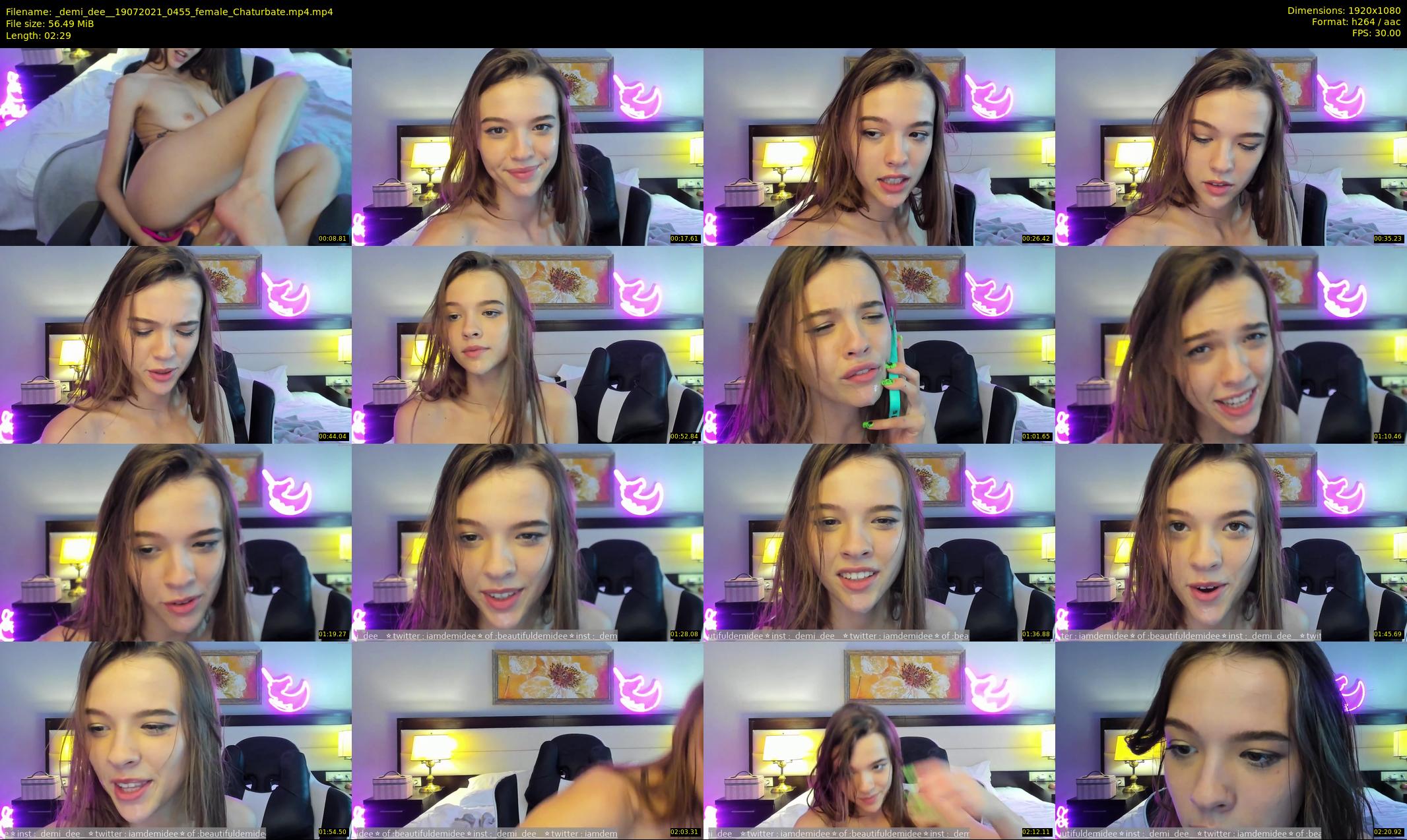 _demi_dee_ — 3 minute Chaturbate female cam show recording, 1080p, Jul 19, 2021