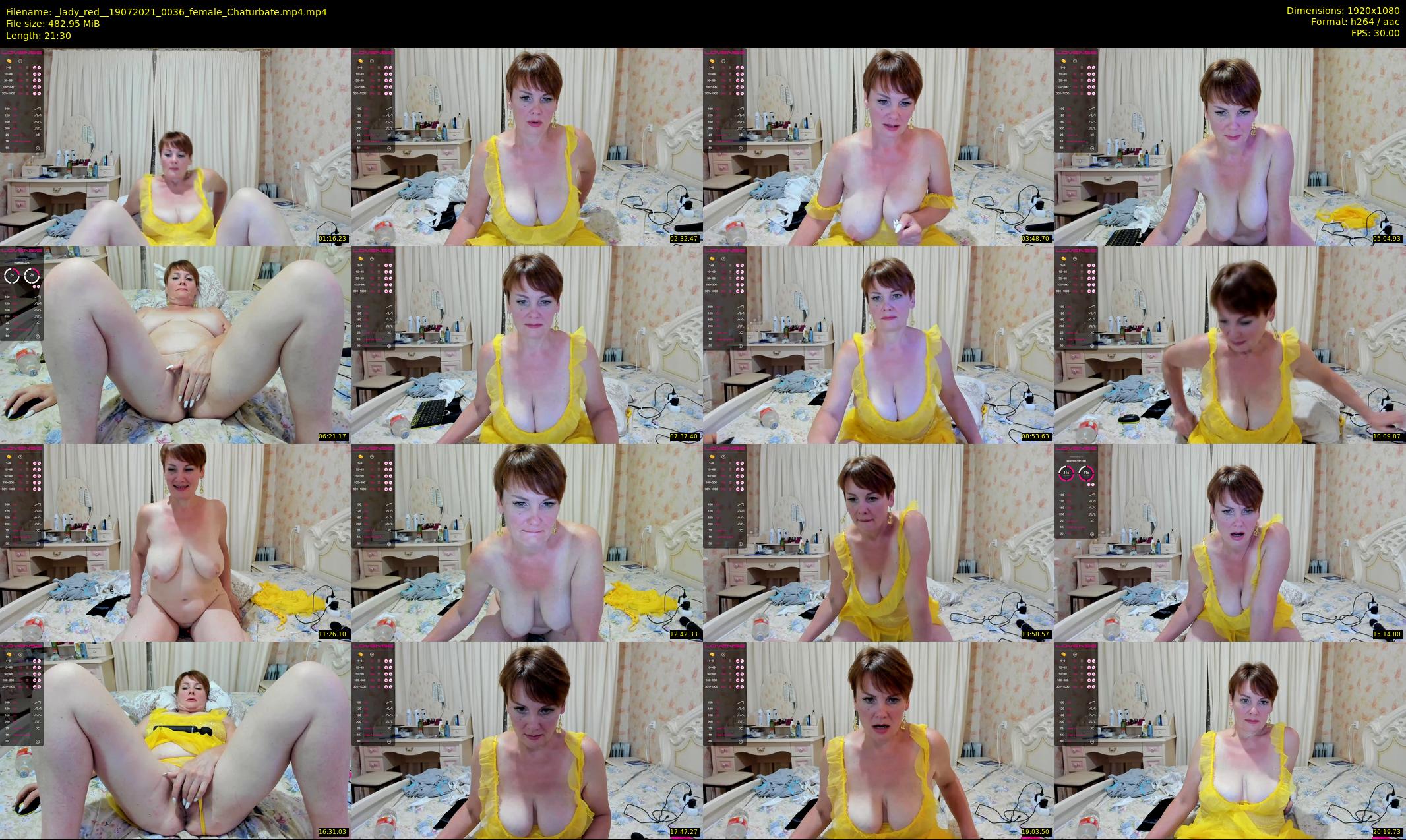 _lady_red_ — 22 minute Chaturbate female cam show recording, 1080p, Jul 19, 2021