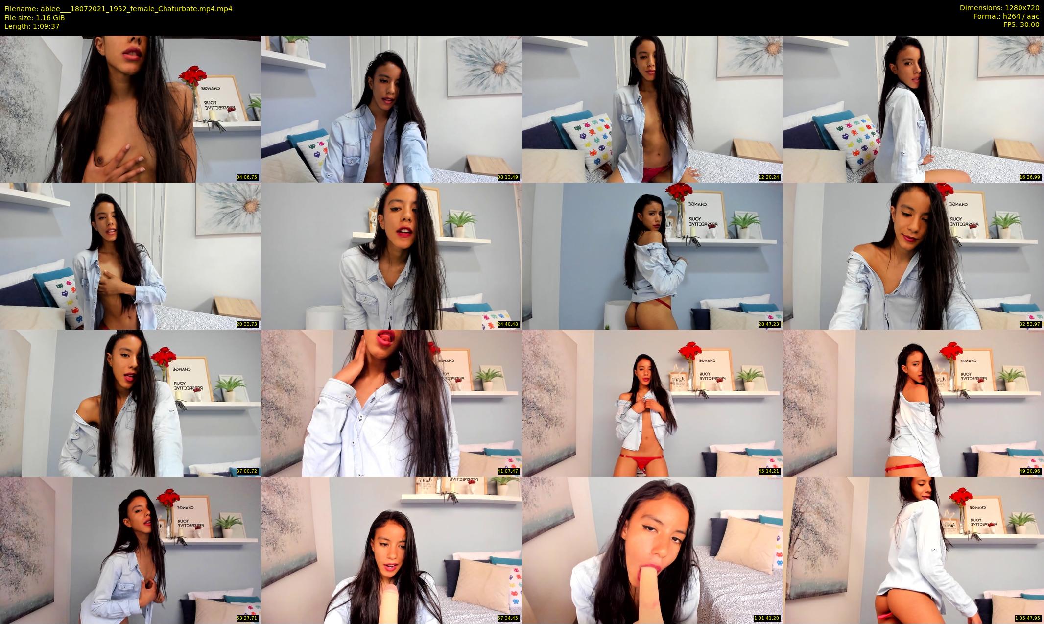 abiee__ — 70 minute Chaturbate female cam show recording, 720p, Jul 18, 2021