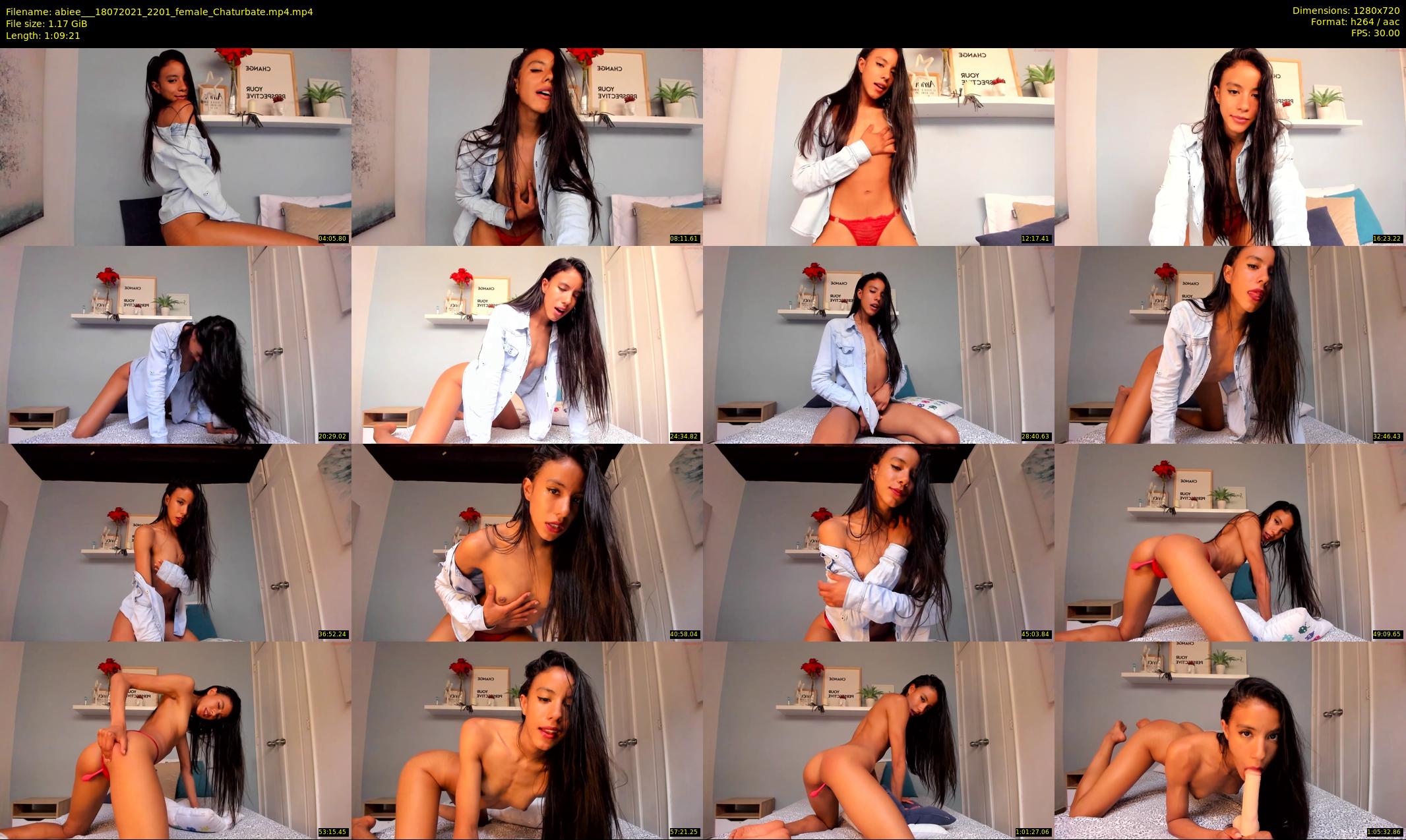 abiee__ — 70 minute Chaturbate female cam show recording, 720p, Jul 18, 2021