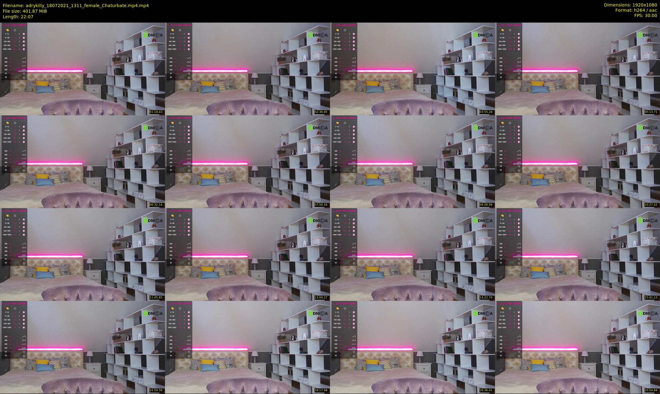 adrykilly — 23 minute Chaturbate female cam show recording, 1080p, Jul 18, 2021