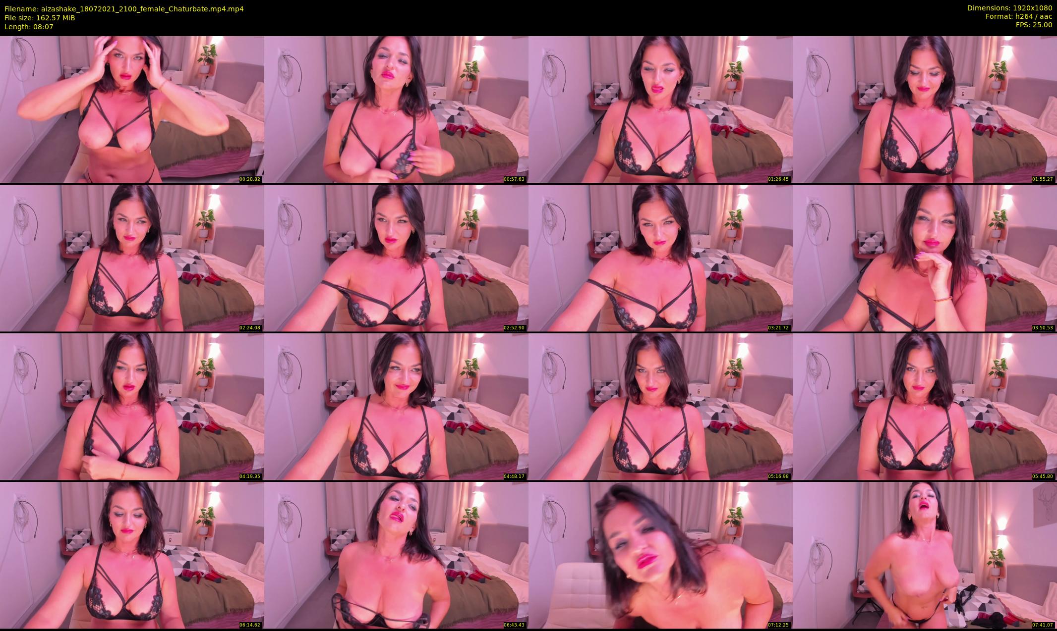 aizashake — 9 minute Chaturbate female cam show recording, 1080p, Jul 18, 2021