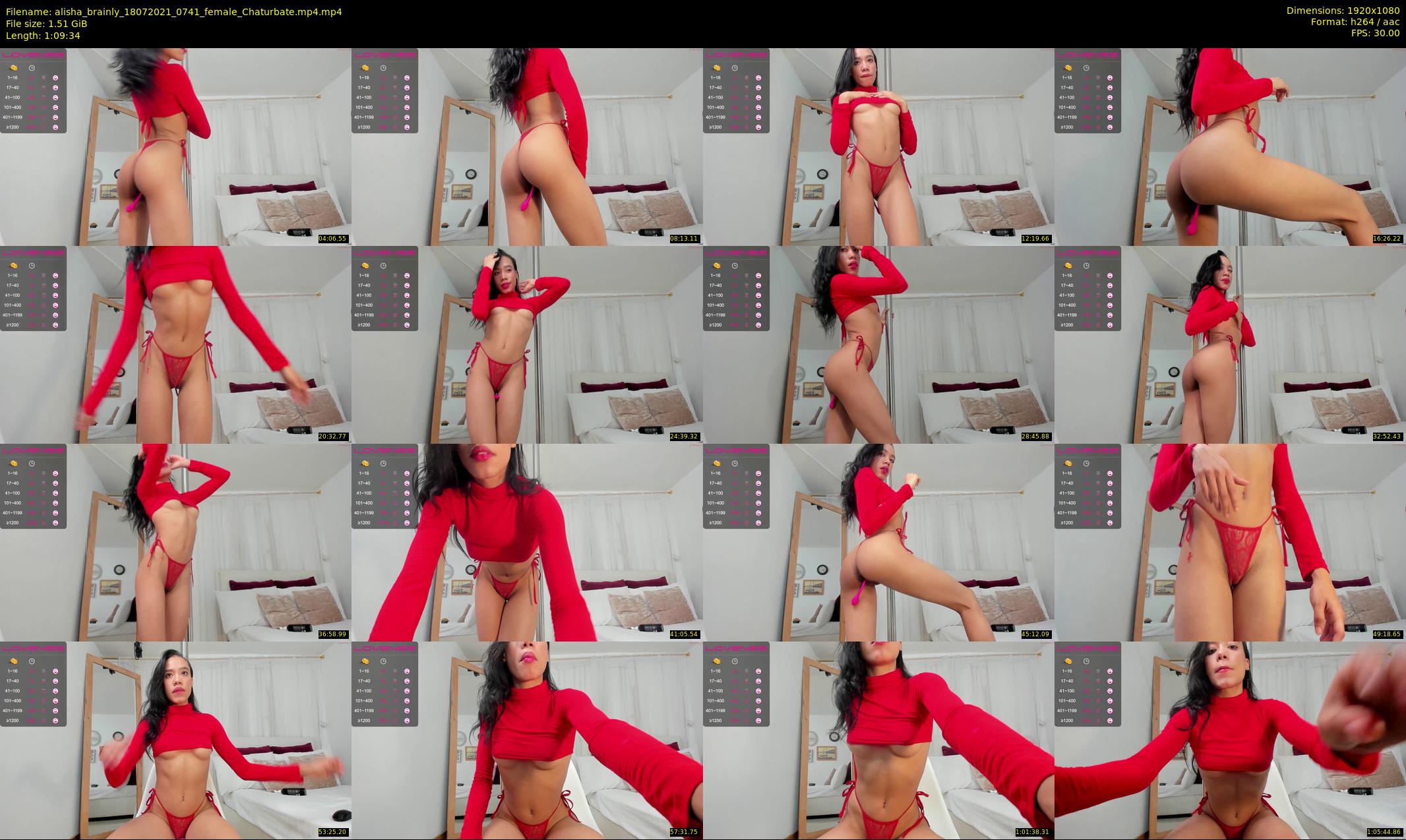 alisha_brainly — 70 minute Chaturbate female cam show recording, 1080p, Jul 18, 2021