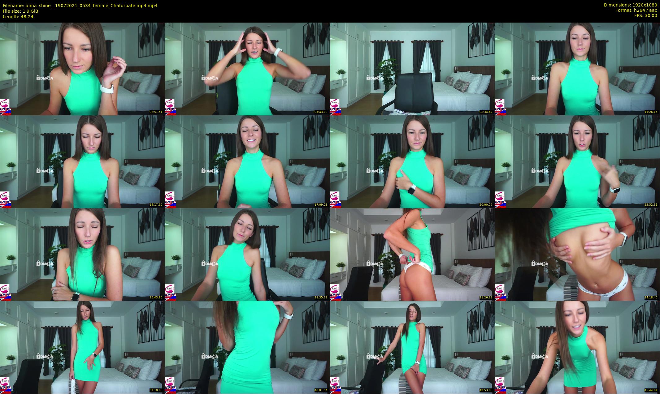 anna_shine_ — 49 minute Chaturbate female cam show recording, 1080p, Jul 19, 2021