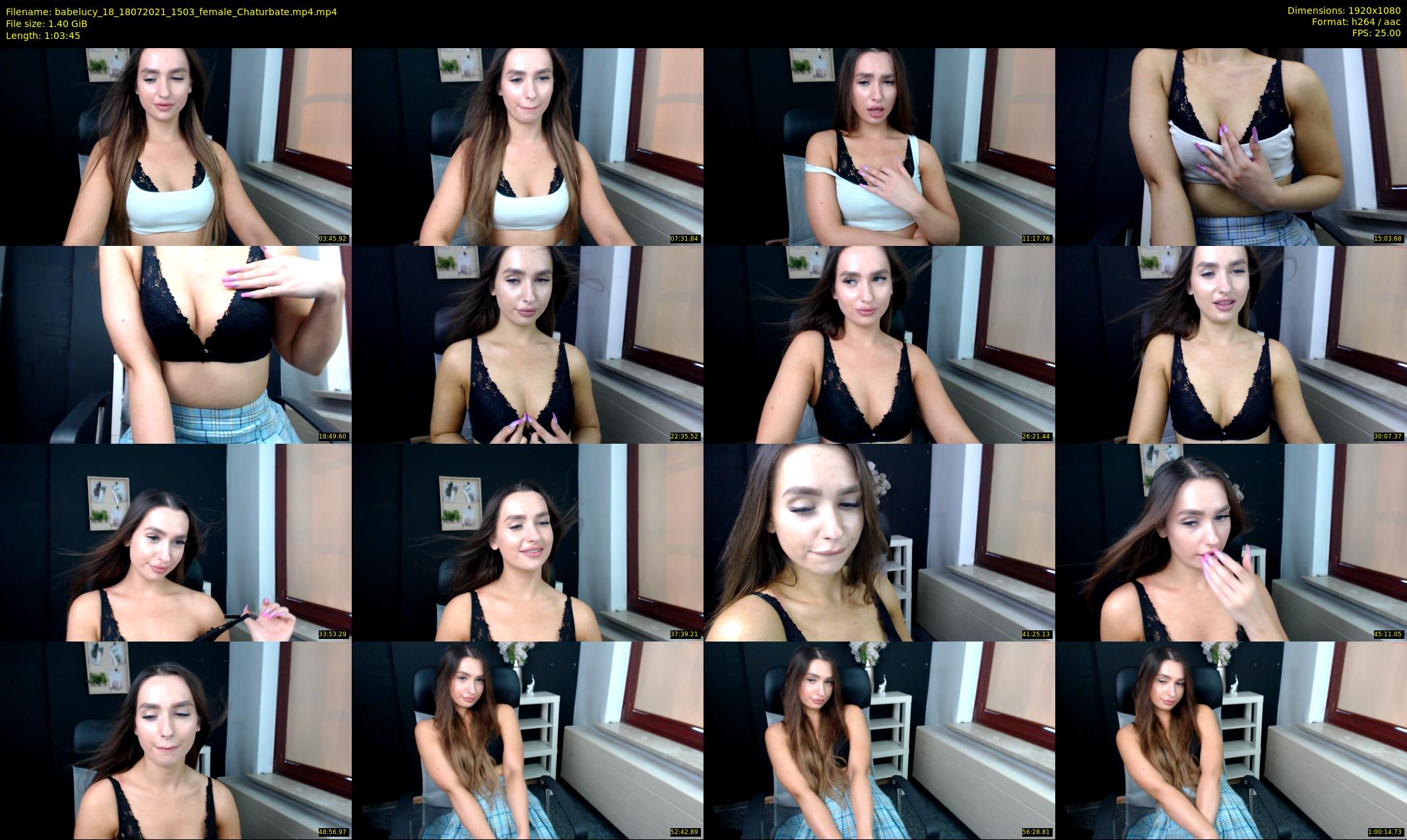 babelucy_18 — 64 minute Chaturbate female cam show recording, 1080p, Jul 18, 2021