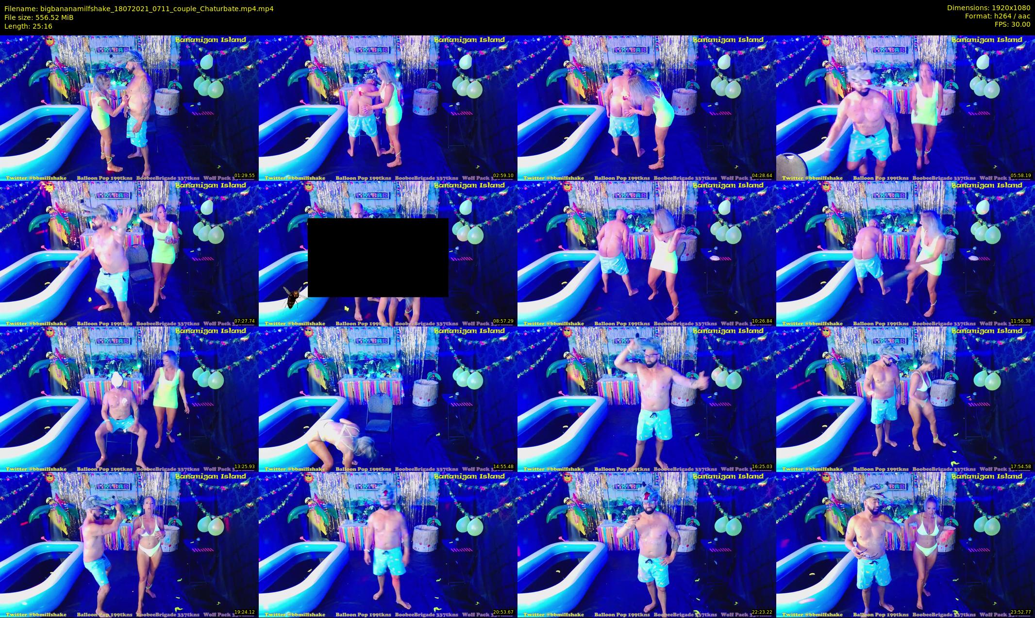 bigbananamilfshake — 26 minute Chaturbate couple cam show recording, 1080p, Jul 18, 2021