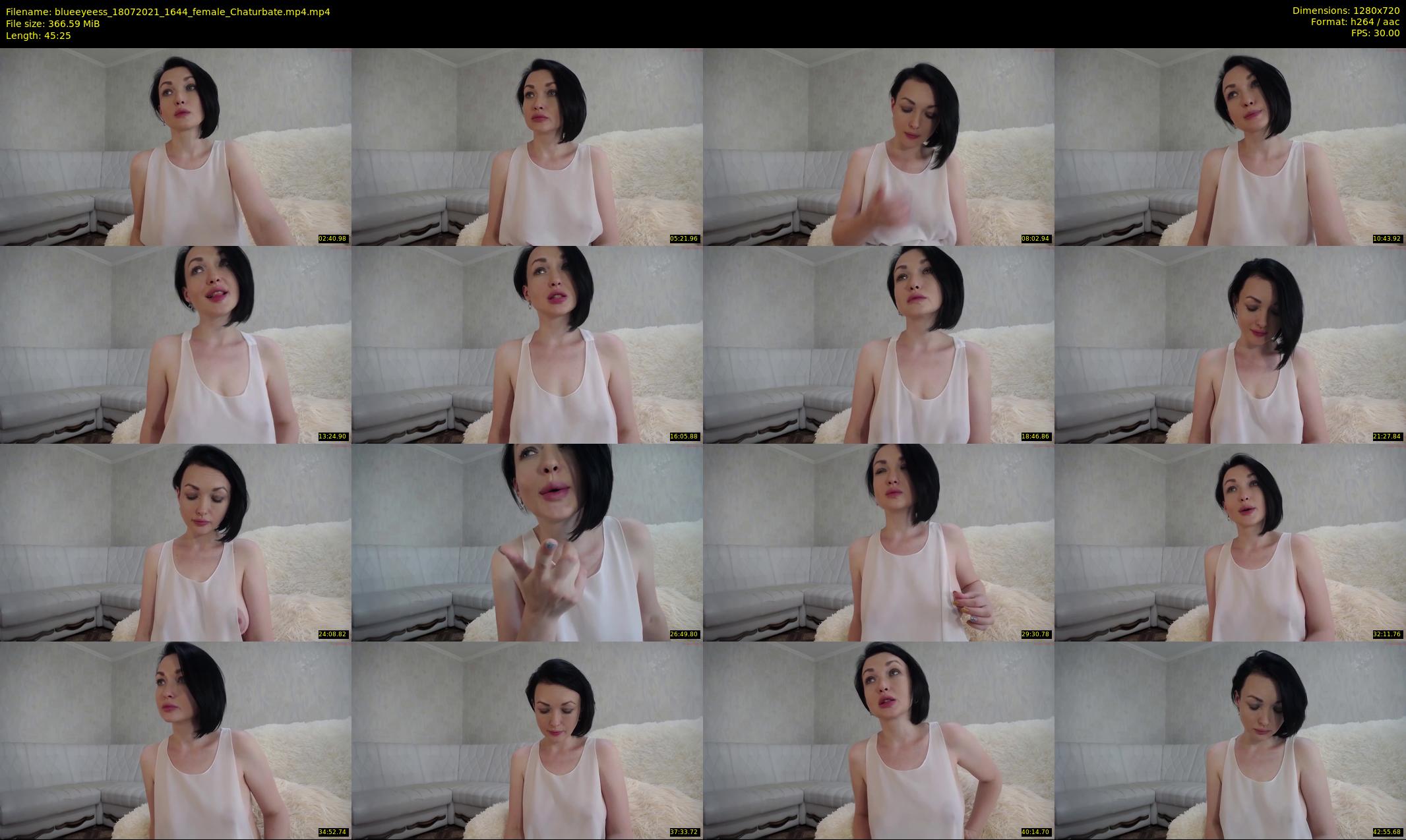blueeyeess — 46 minute Chaturbate female cam show recording, 720p, Jul 18, 2021