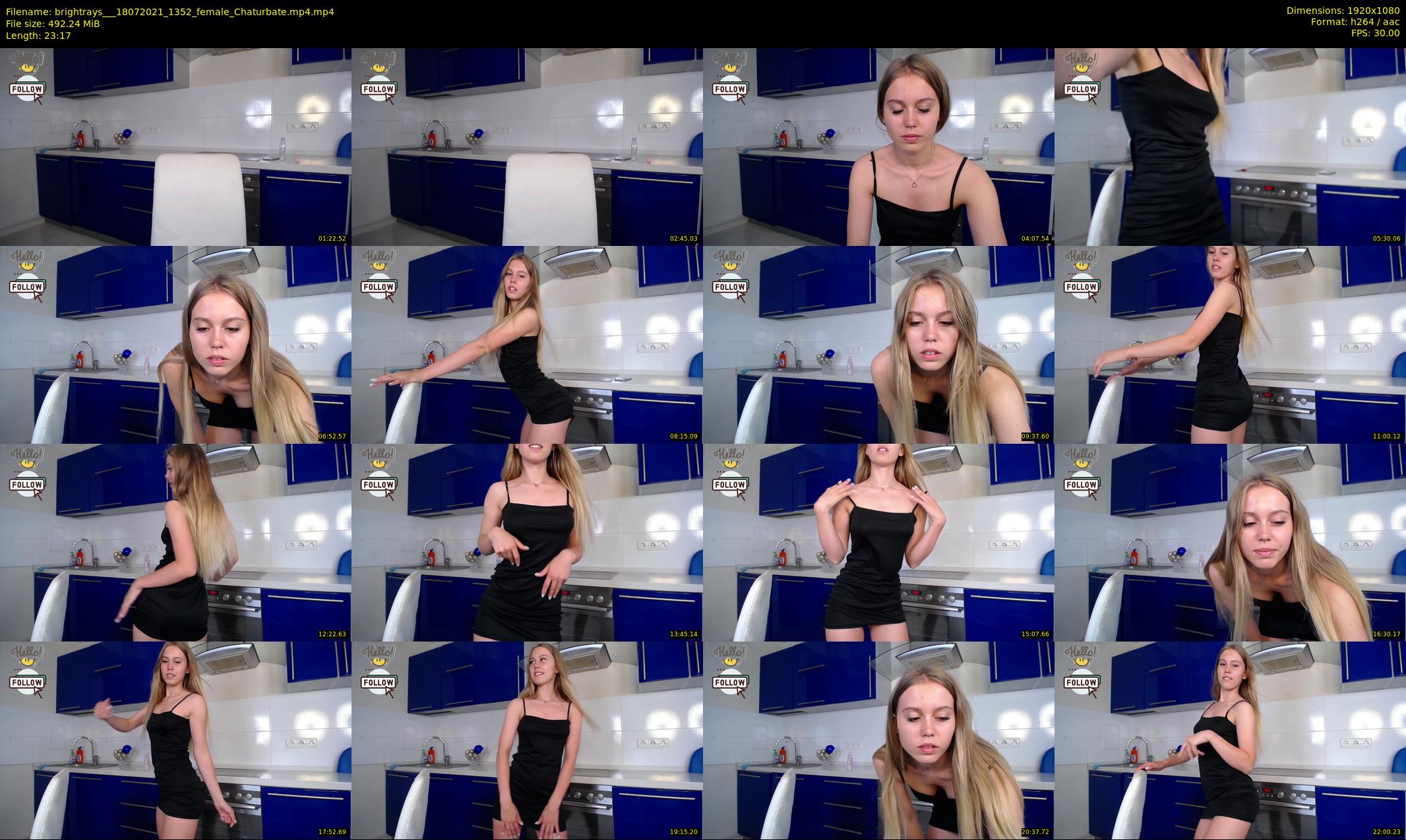 brightrays__ — 24 minute Chaturbate female cam show recording, 1080p, Jul 18, 2021