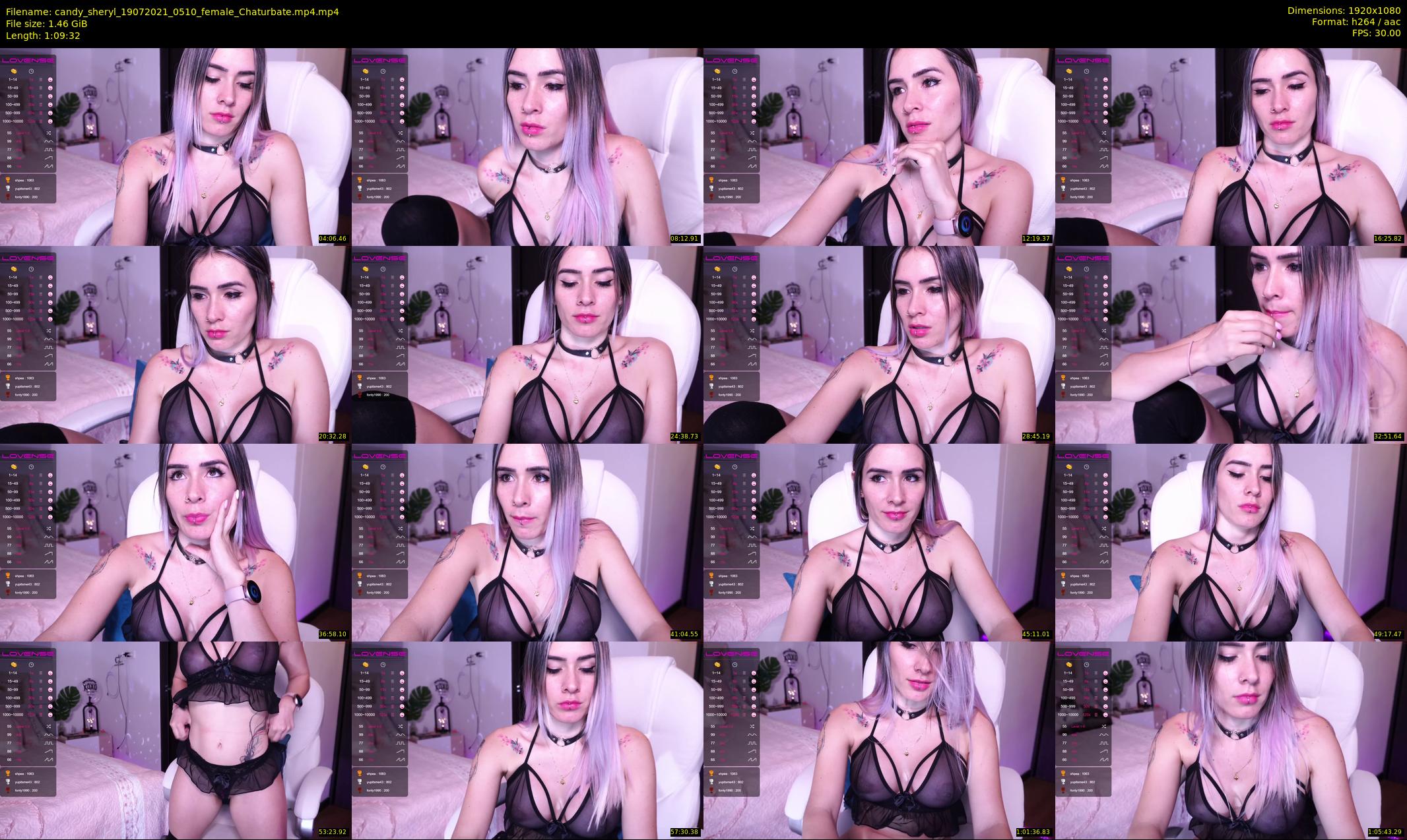 candy_sheryl — 70 minute Chaturbate female cam show recording, 1080p, Jul 19, 2021