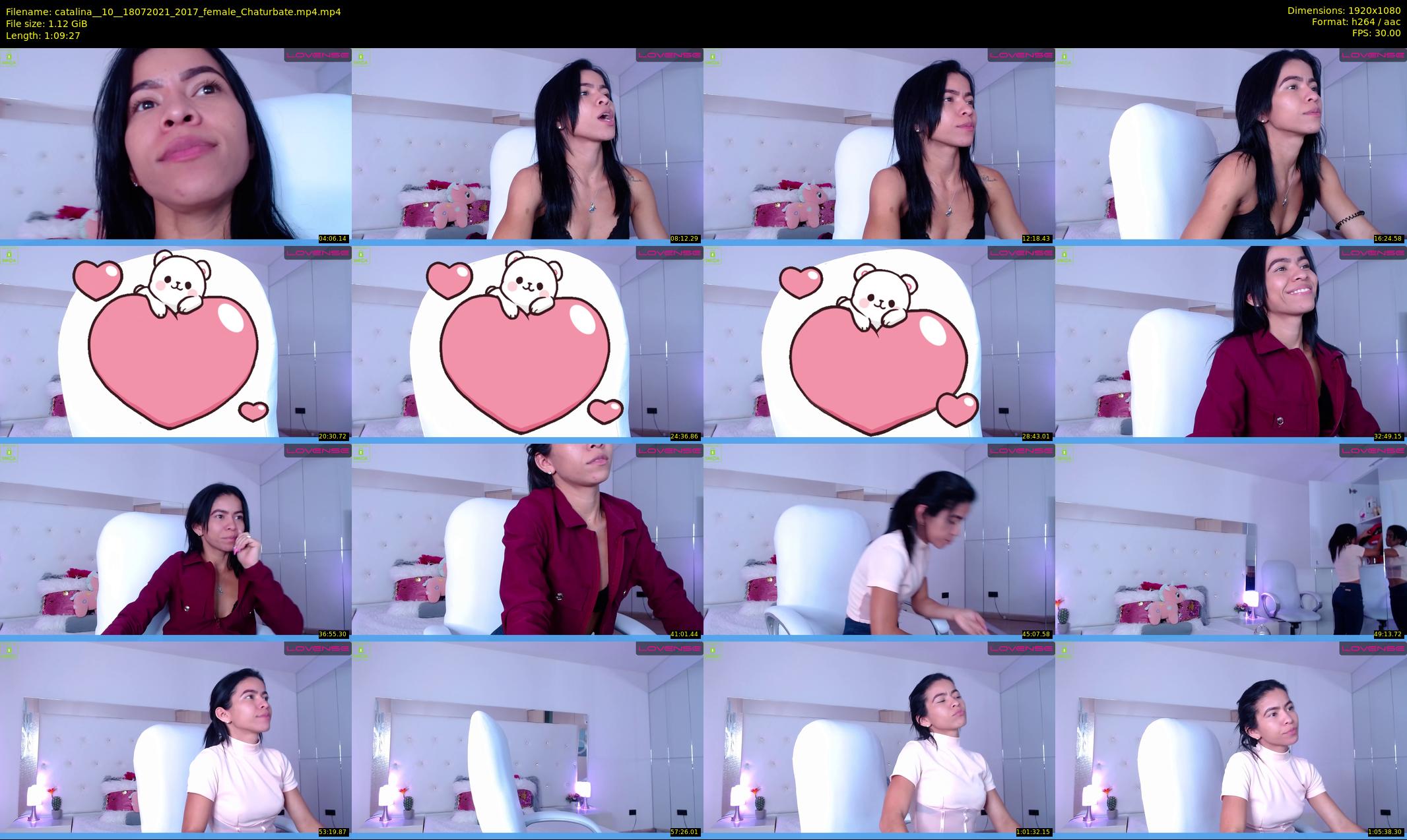 catalina__10_ — 70 minute Chaturbate female cam show recording, 1080p, Jul 18, 2021