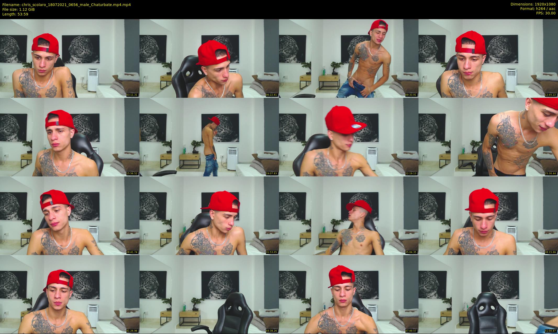 chris_scolaro — 54 minute Chaturbate male cam show recording, 1080p, Jul 18, 2021