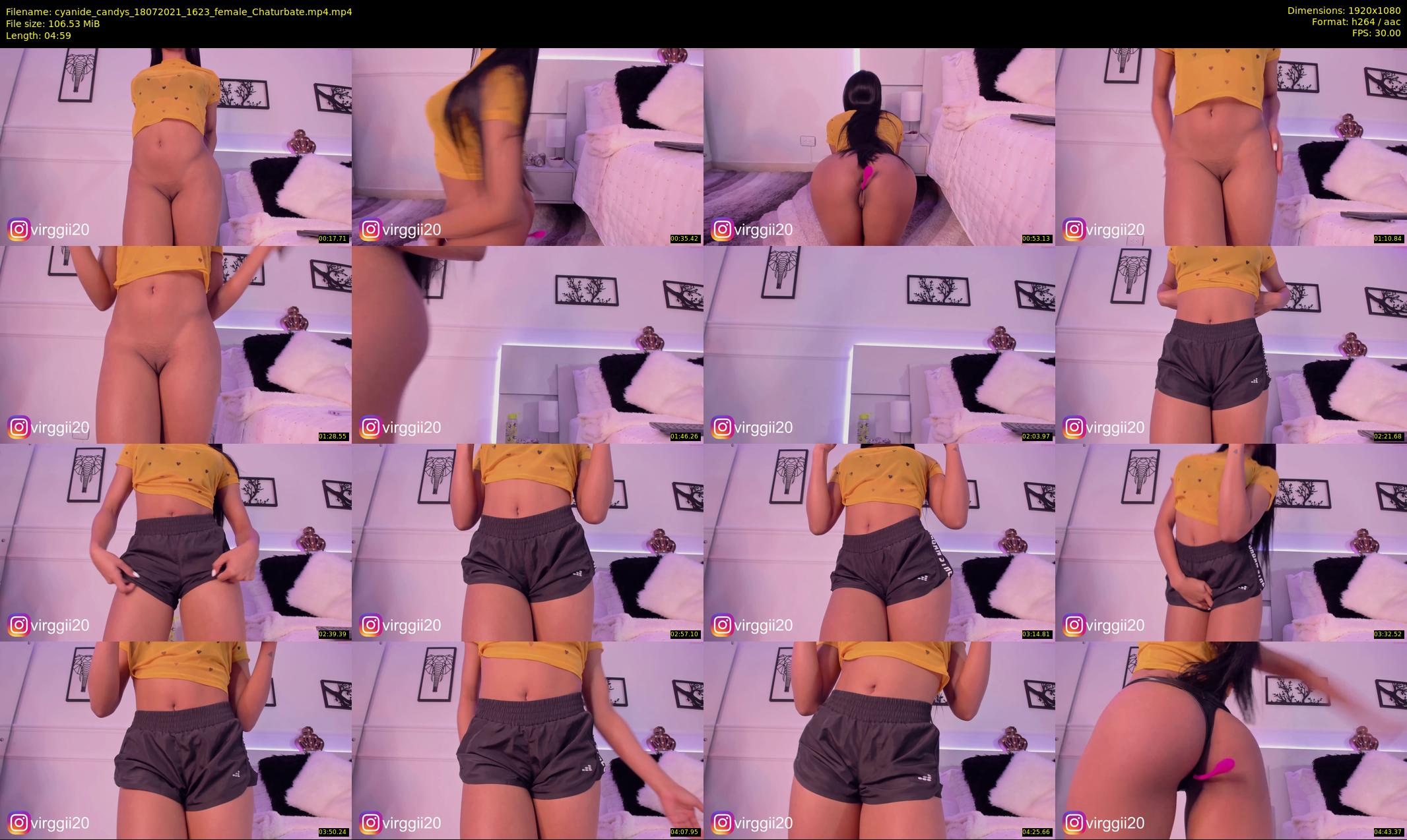 cyanide_candys — 5 minute Chaturbate female cam show recording, 1080p, Jul 18, 2021