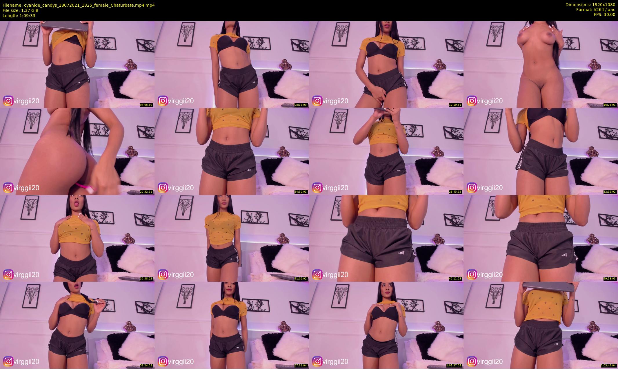 cyanide_candys — 70 minute Chaturbate female cam show recording, 1080p, Jul 18, 2021