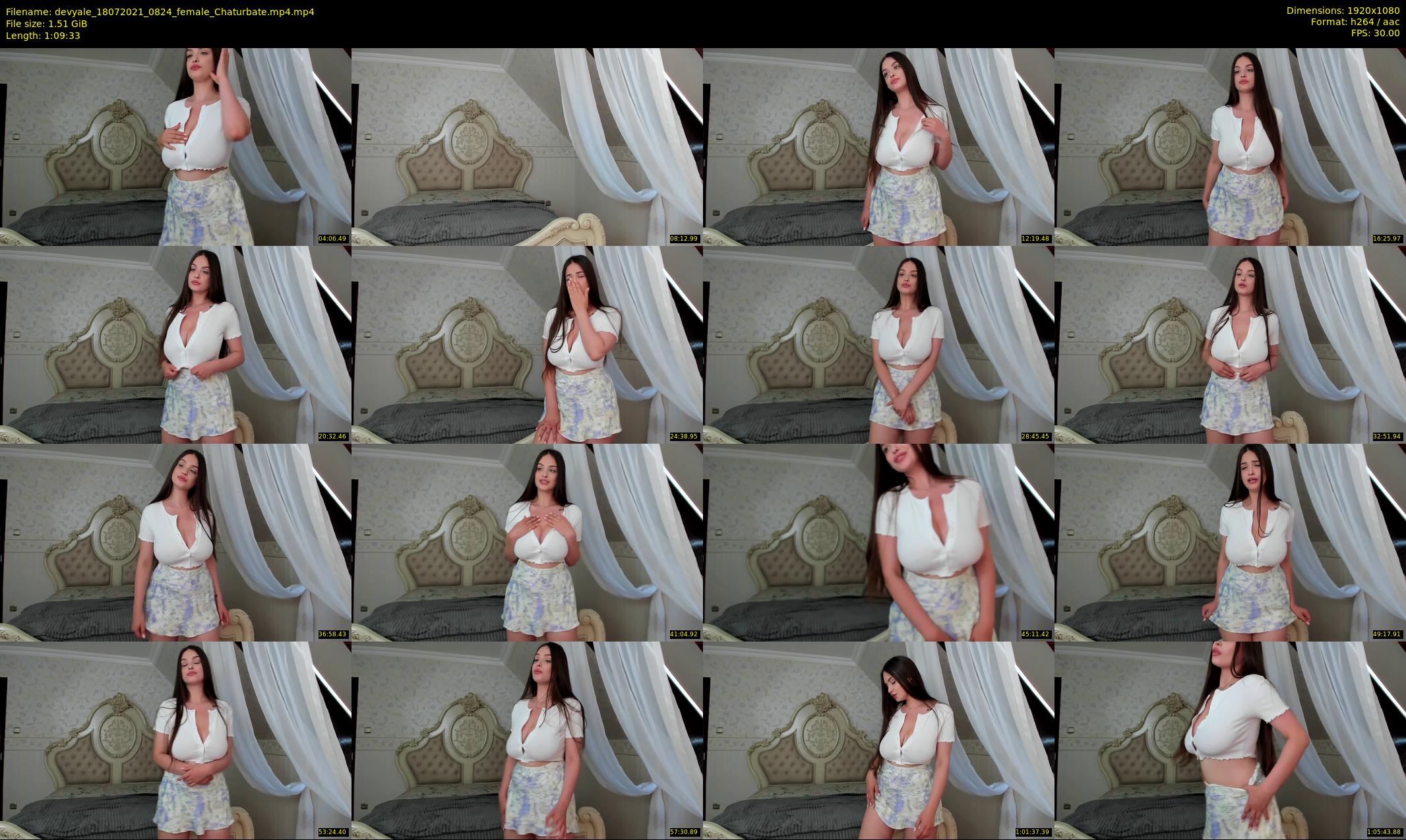 devyale — 70 minute Chaturbate female cam show recording, 1080p, Jul 18, 2021