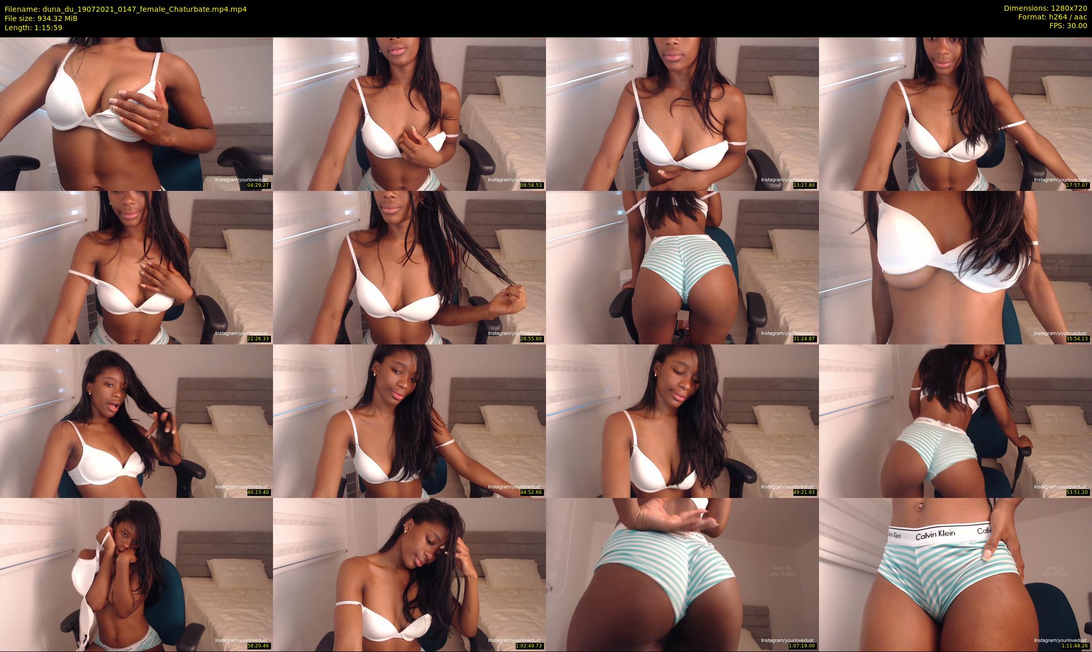 duna_du — 76 minute Chaturbate female cam show recording, 720p, Jul 19, 2021