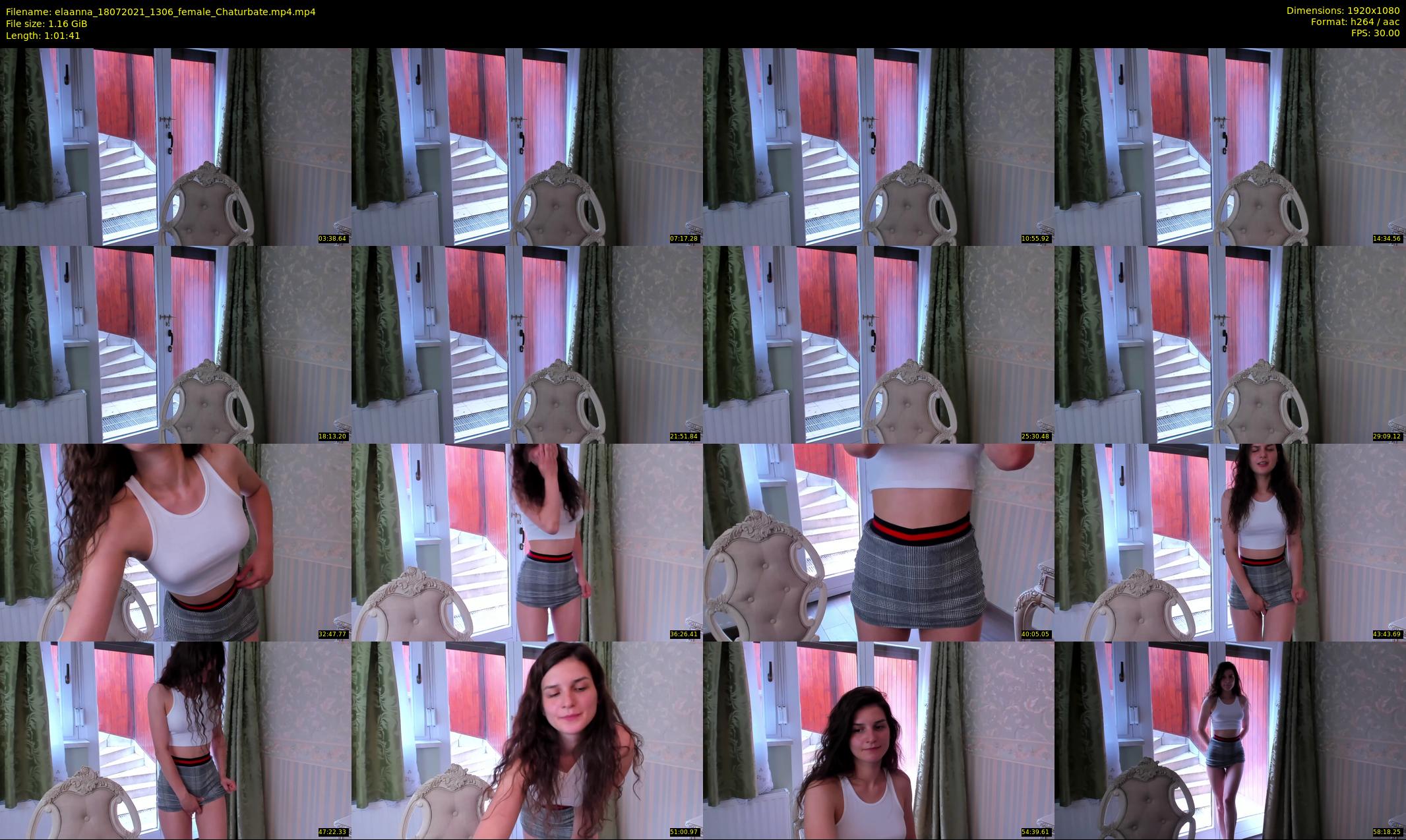 elaanna — 62 minute Chaturbate female cam show recording, 1080p, Jul 18, 2021