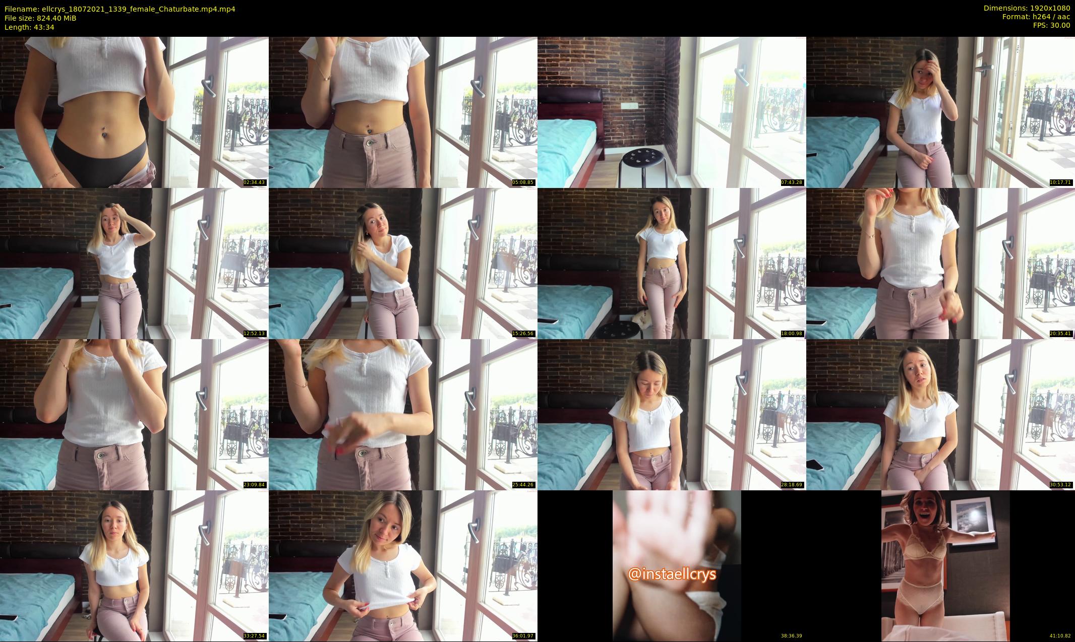 ellcrys — 44 minute Chaturbate couple cam show recording, 1080p, Jul 18, 2021