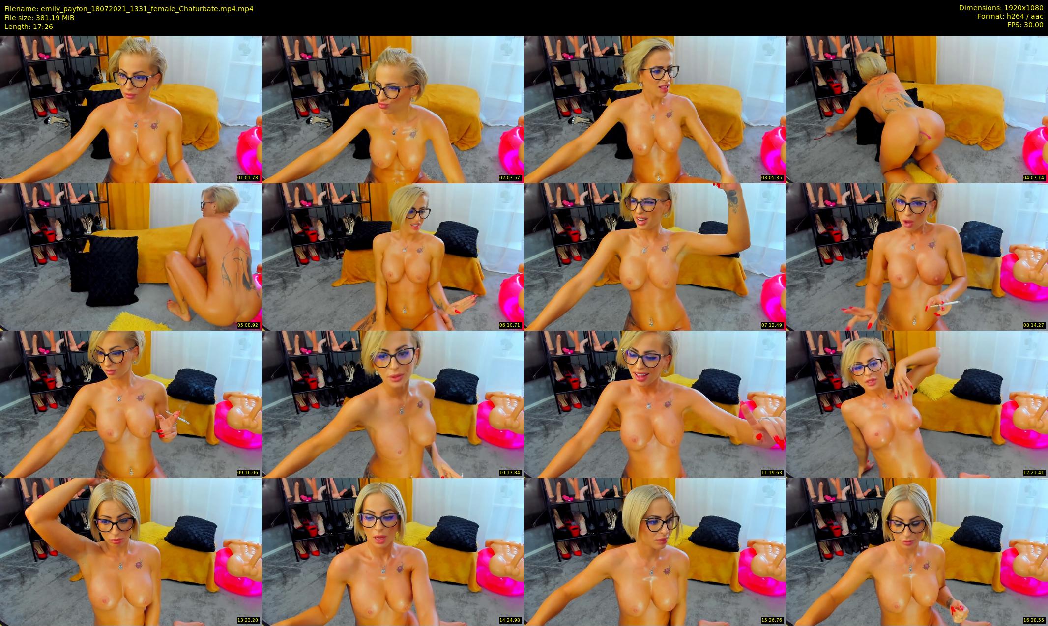 emily_payton — 18 minute Chaturbate female cam show recording, 1080p, Jul 18, 2021