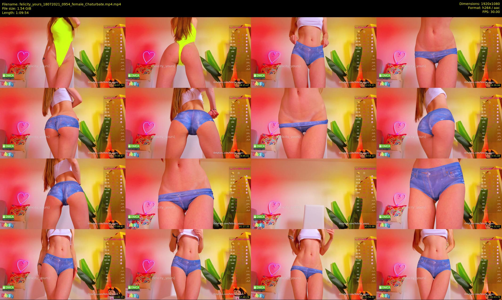 felicity_yours — 70 minute Chaturbate female cam show recording, 1080p, Jul 18, 2021