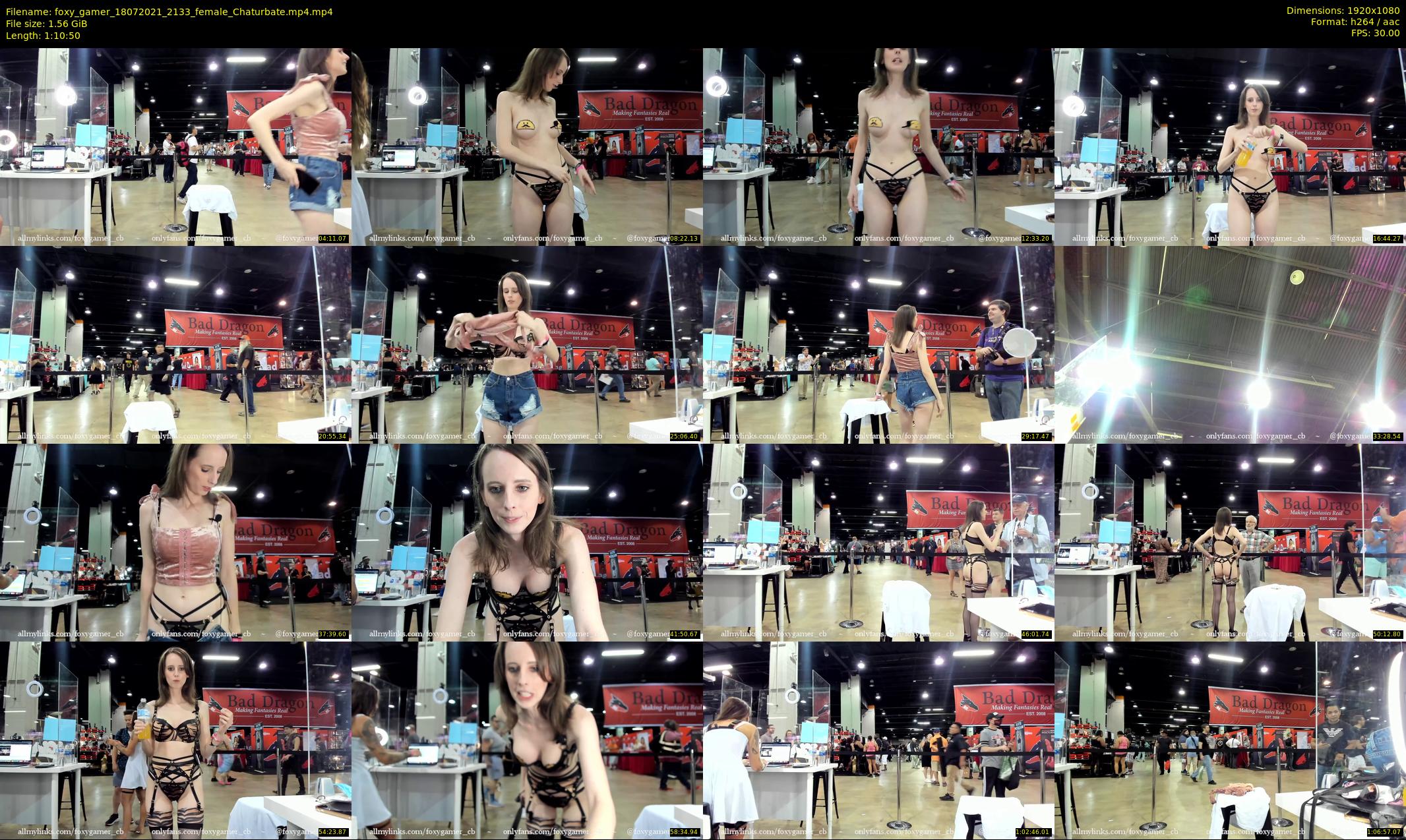 foxy_gamer — 71 minute Chaturbate female cam show recording, 1080p, Jul 18, 2021