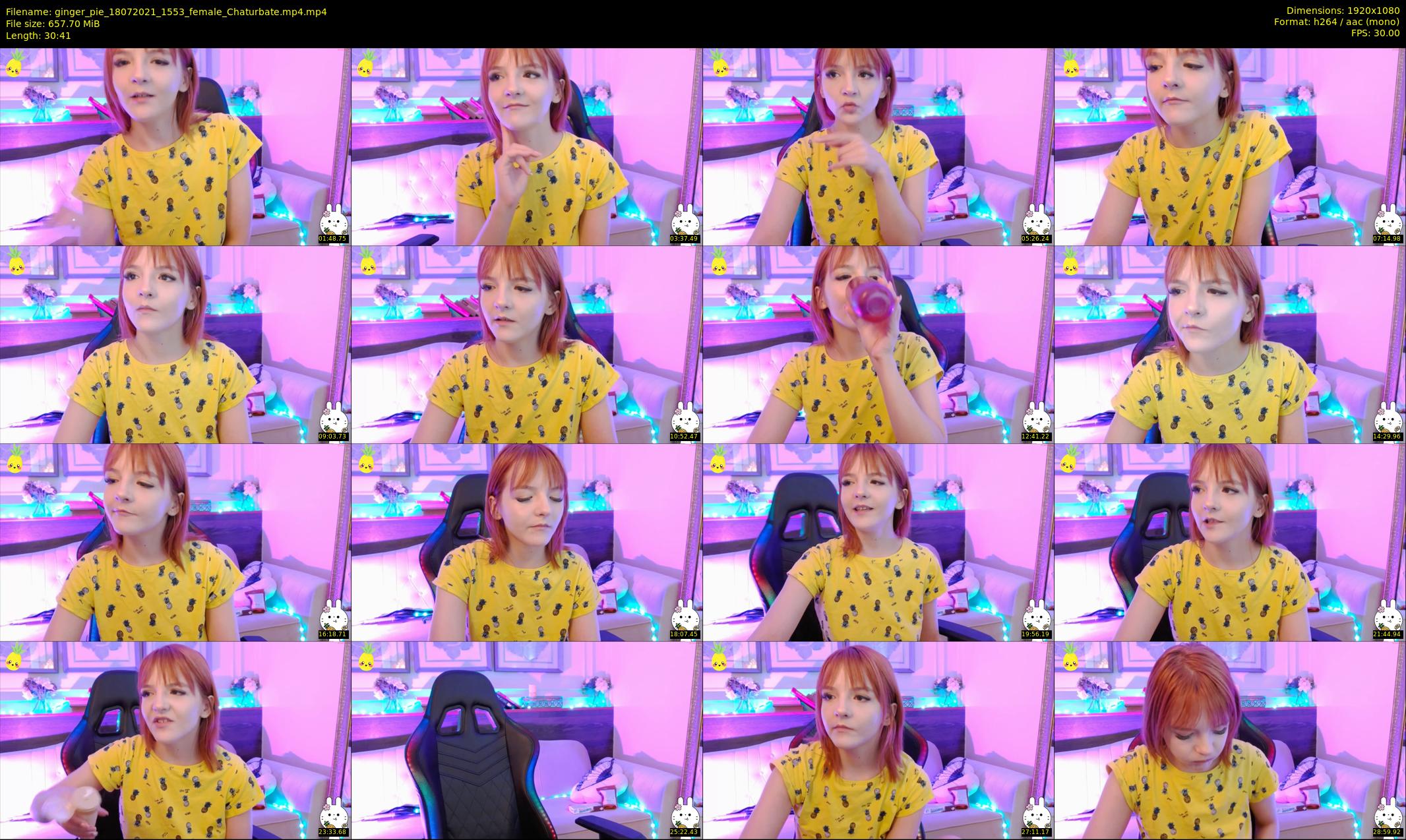 ginger_pie — 31 minute Chaturbate female cam show recording, 1080p, Jul 18, 2021