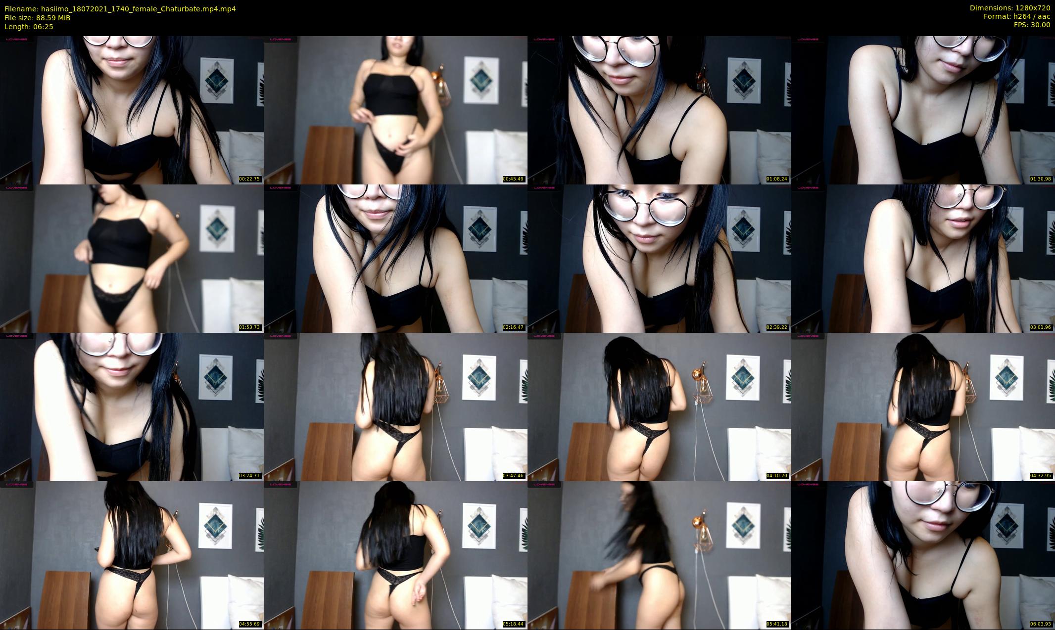 hasiimo — 7 minute Chaturbate female cam show recording, 720p, Jul 18, 2021
