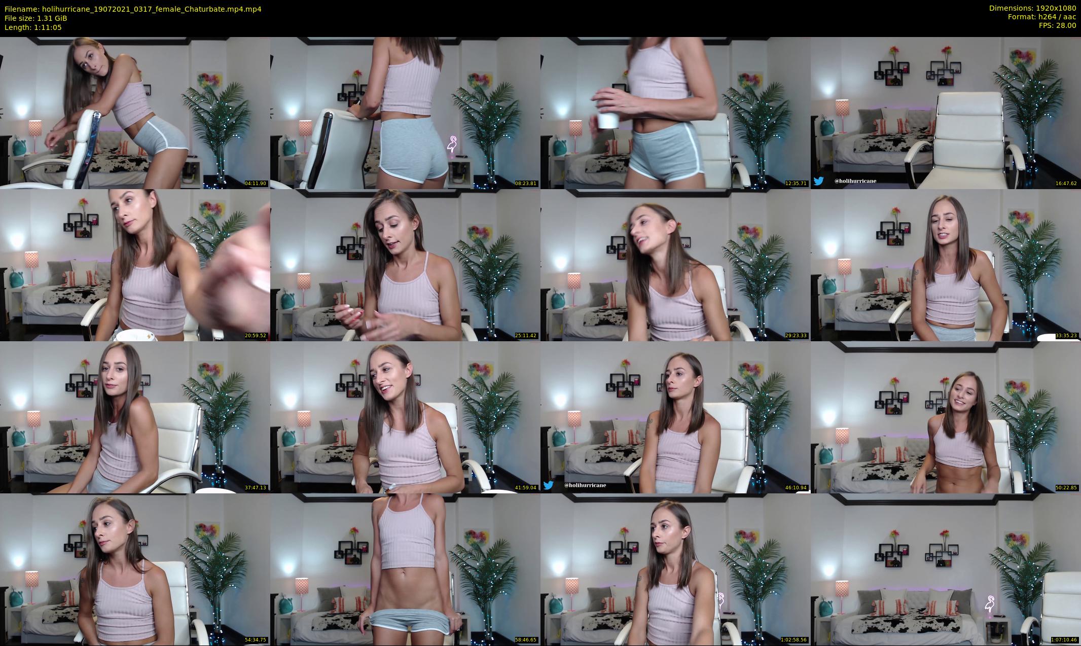 holihurricane — 72 minute Chaturbate female cam show recording, 1080p, Jul 19, 2021