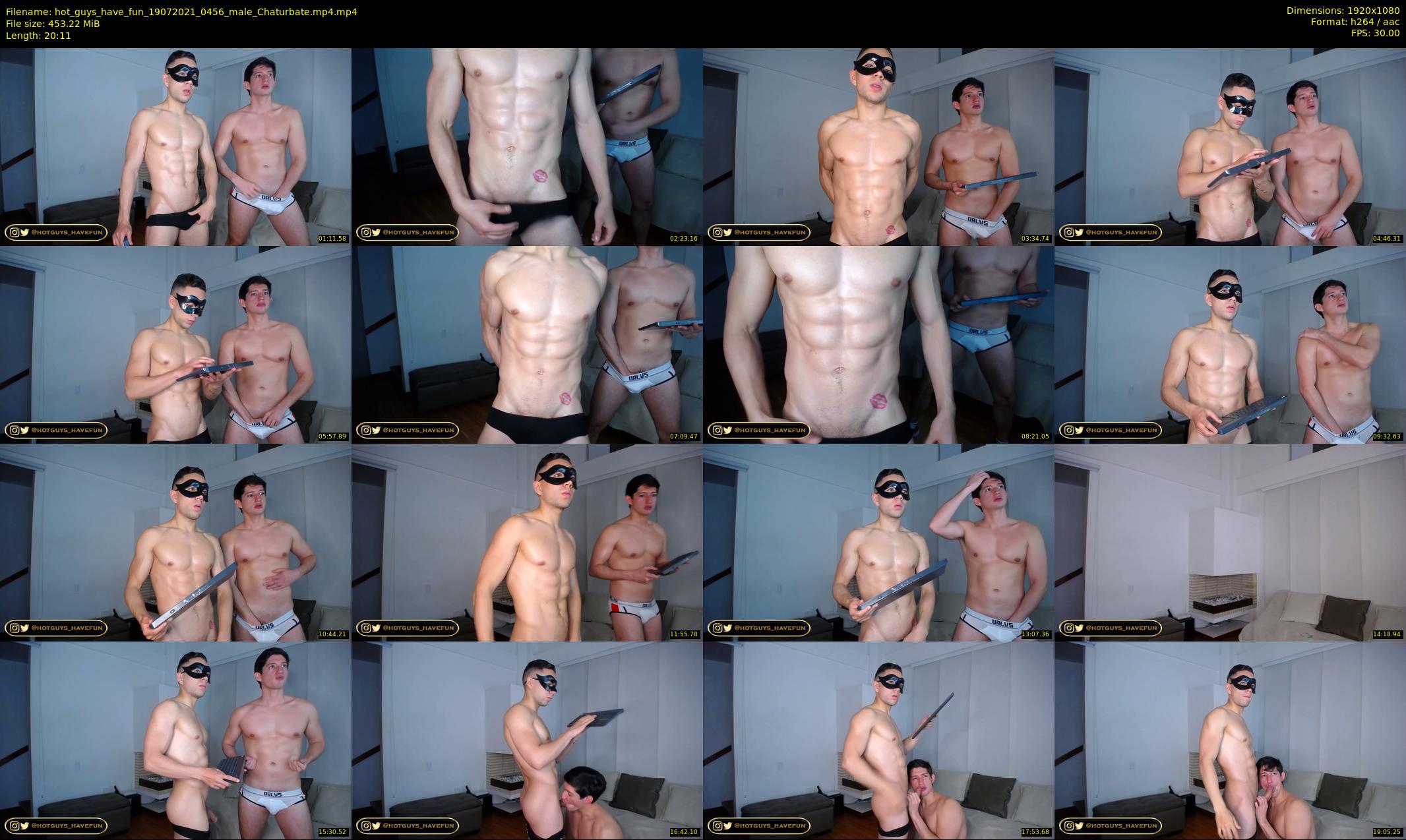 hot_guys_have_fun — 21 minute Chaturbate male cam show recording, 1080p, Jul 19, 2021