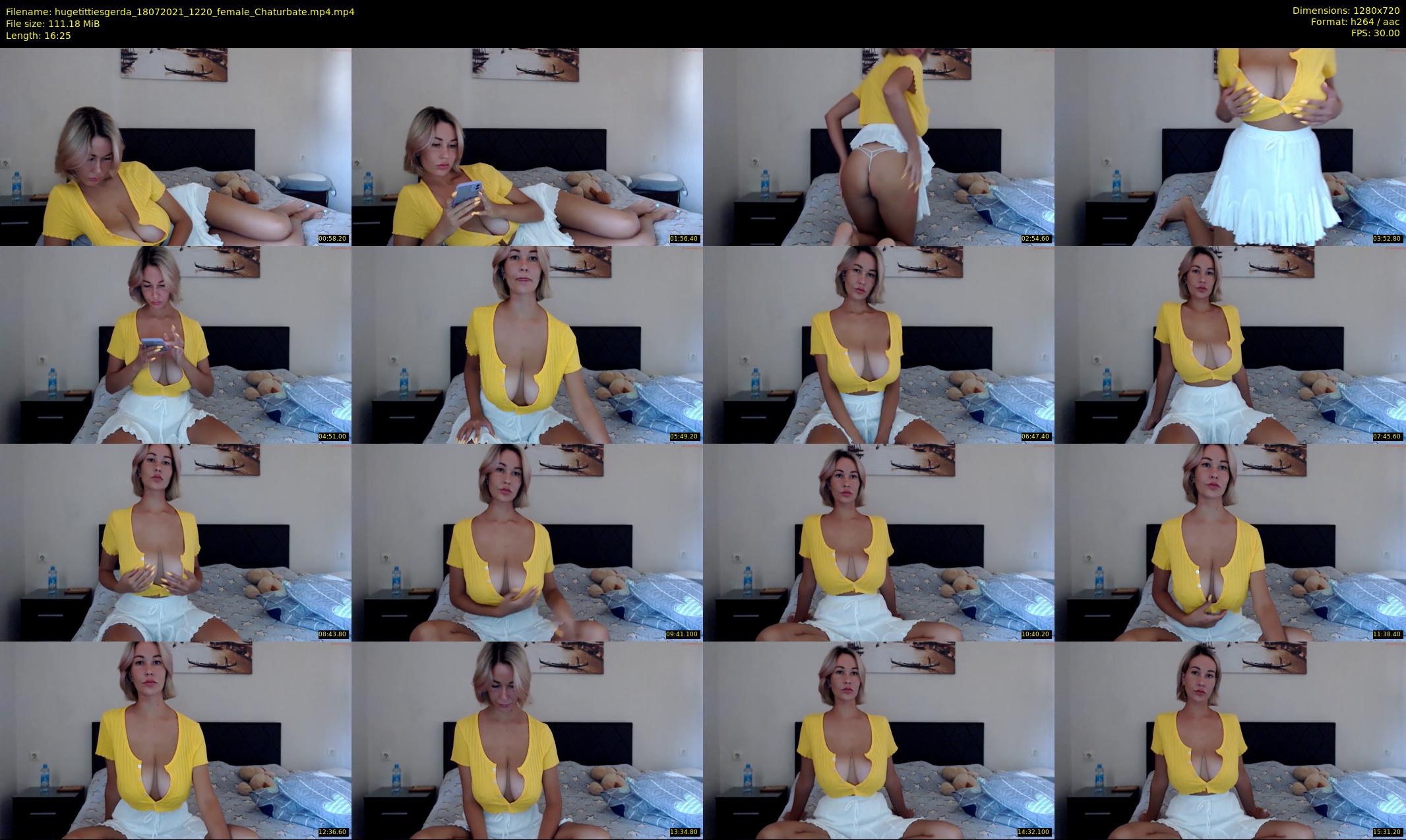 hugetittiesgerda — 17 minute Chaturbate female cam show recording, 720p, Jul 18, 2021