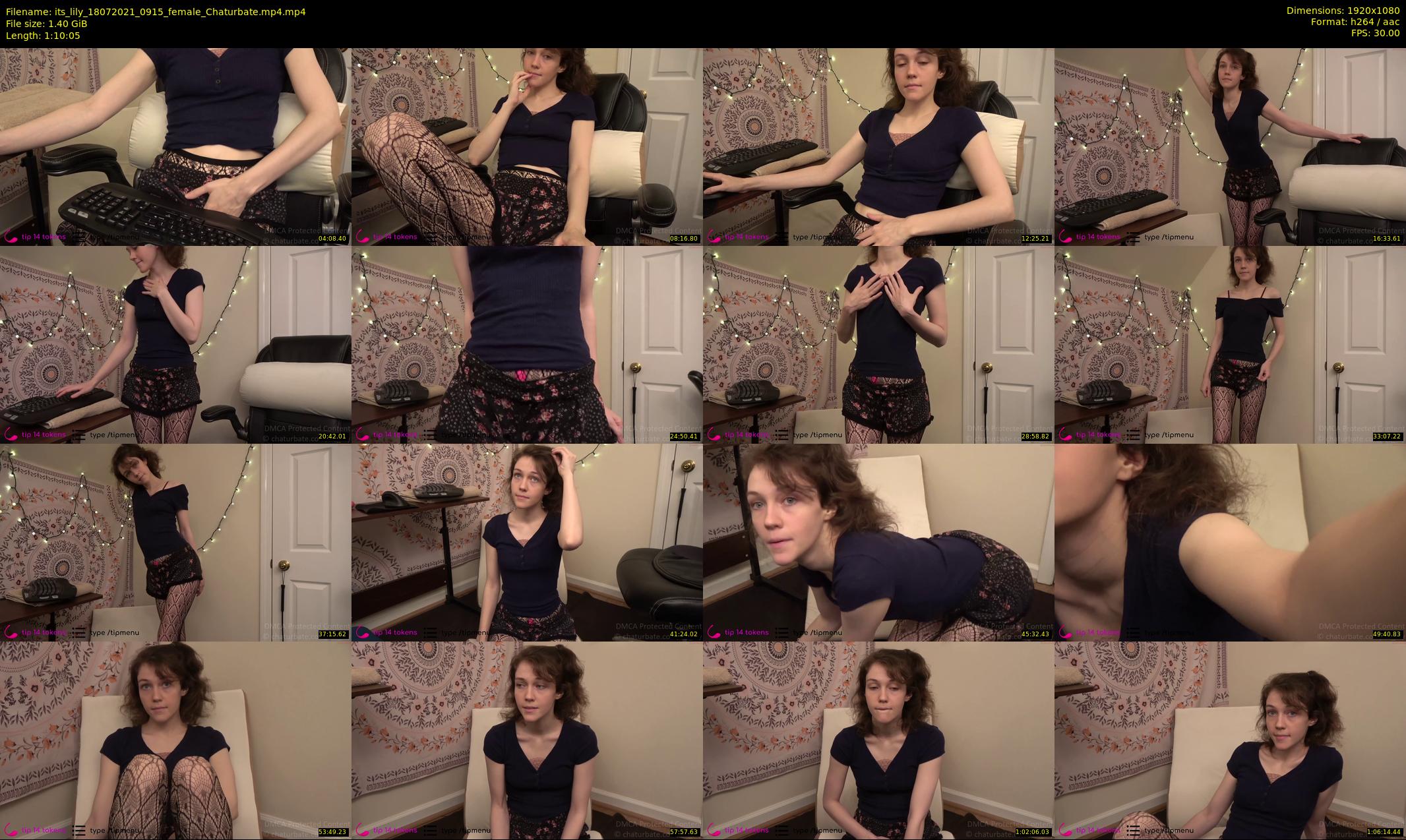 its_lily — 71 minute Chaturbate female cam show recording, 1080p, Jul 18, 2021