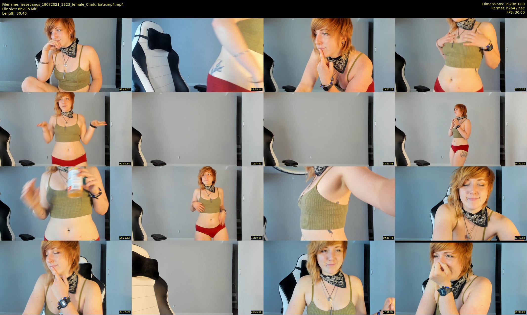 jessebangs — 31 minute Chaturbate female cam show recording, 1080p, Jul 18, 2021