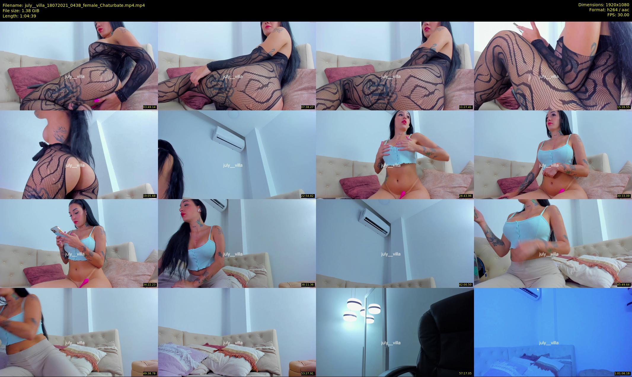 july__villa — 65 minute Chaturbate female cam show recording, 1080p, Jul 18, 2021