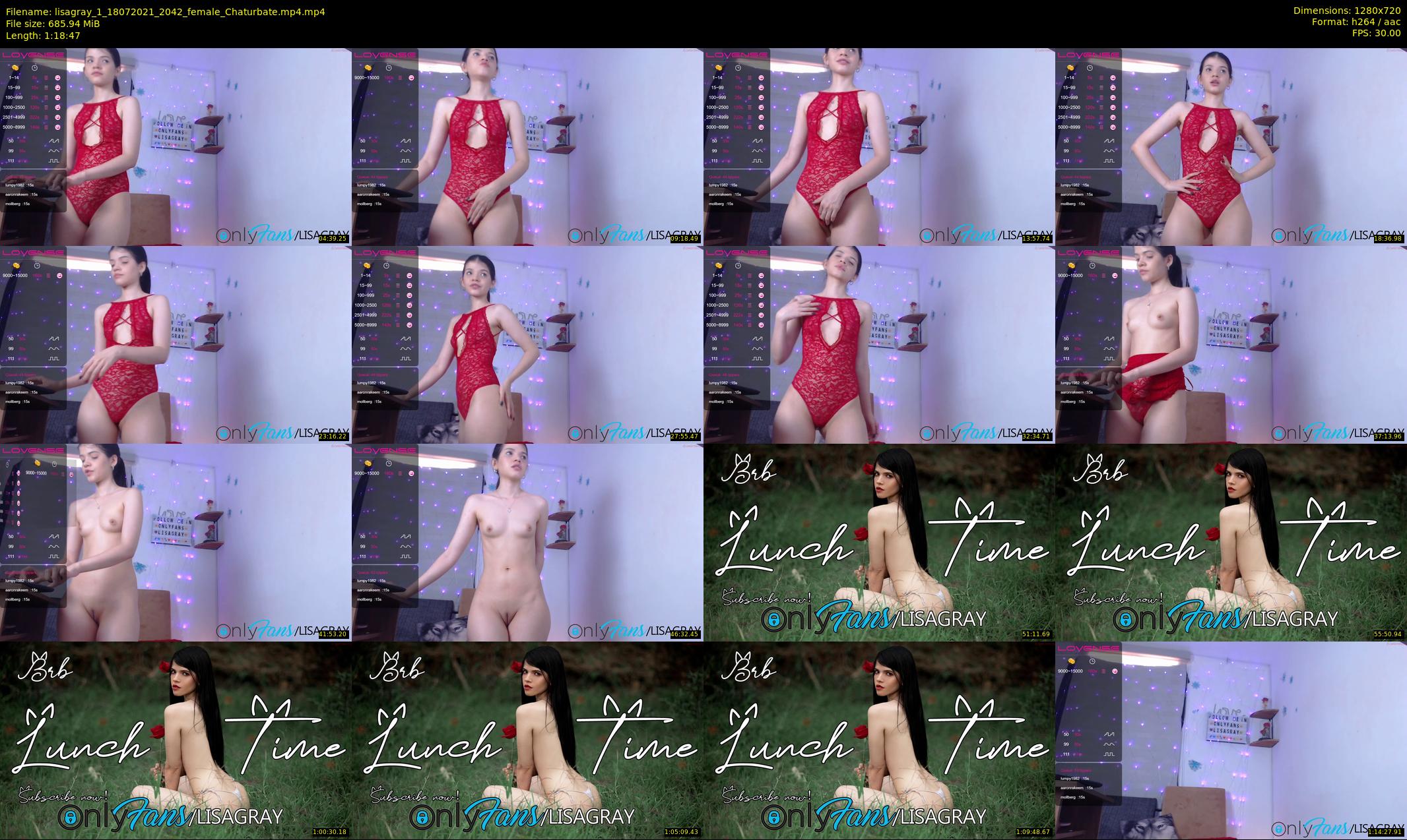 lisagray_1 — 79 minute Chaturbate female cam show recording, 720p, Jul 18, 2021