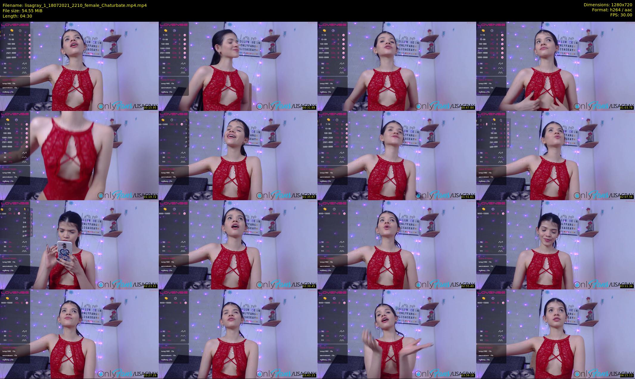 lisagray_1 — 5 minute Chaturbate female cam show recording, 720p, Jul 18, 2021